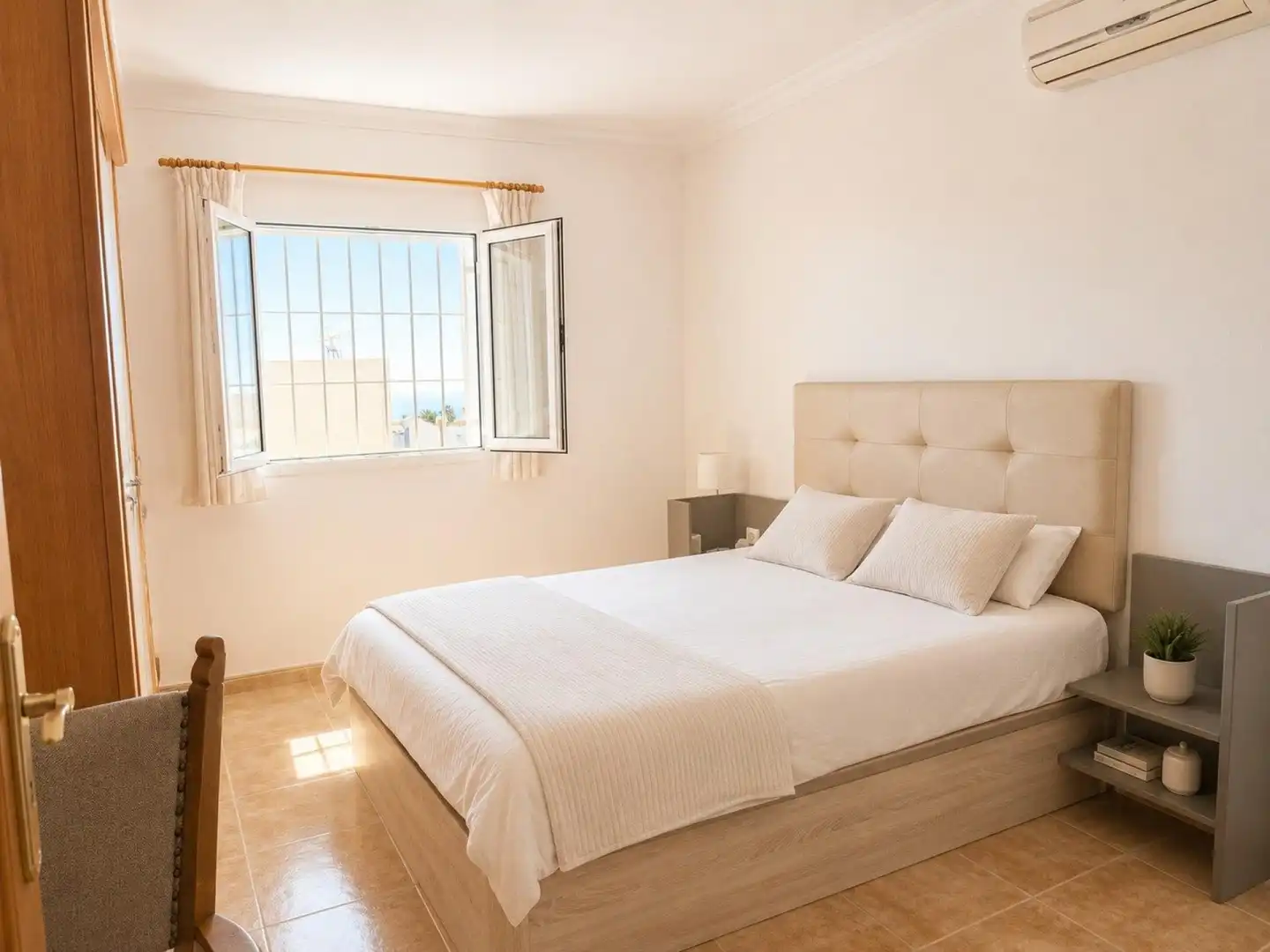 Habitación de Casa o chalet en venta en Mojácar con Aire acondicionado, Calefacción y Terraza