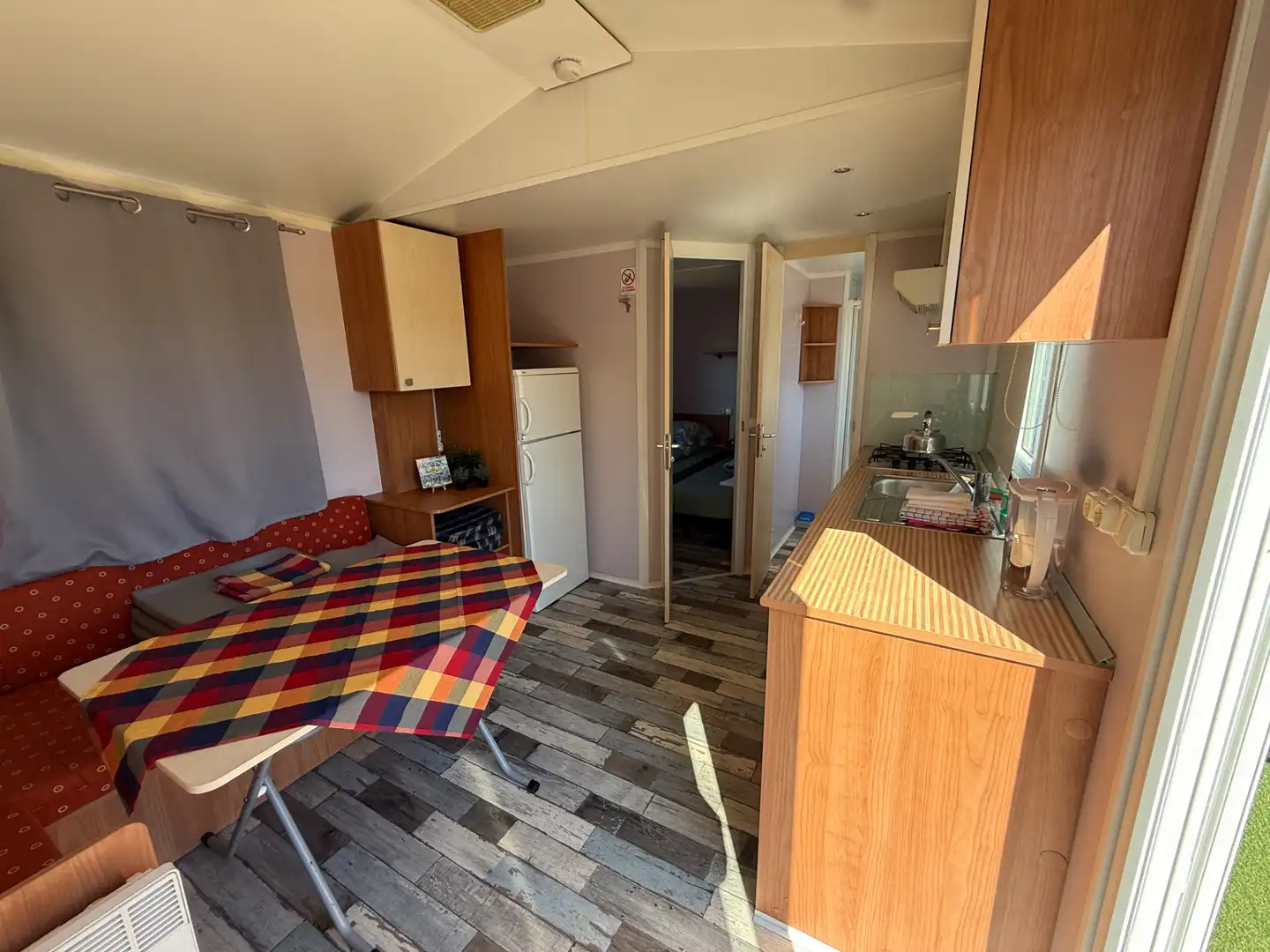 Cocina de Casa o chalet en venta en Alcover con Parquet, Terraza y Piscina