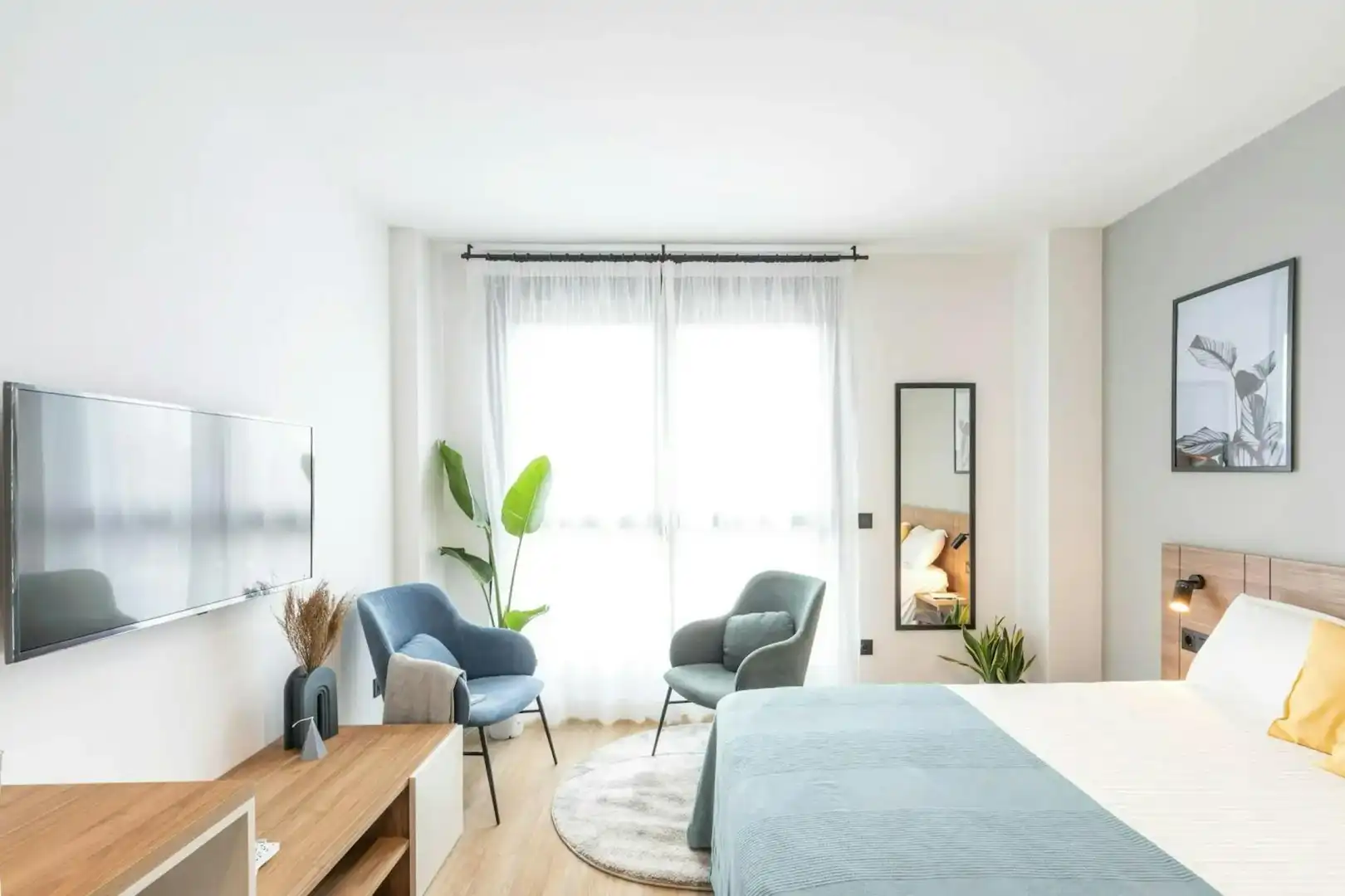 Schlafzimmer von Gebäude zur Miete in Madrid