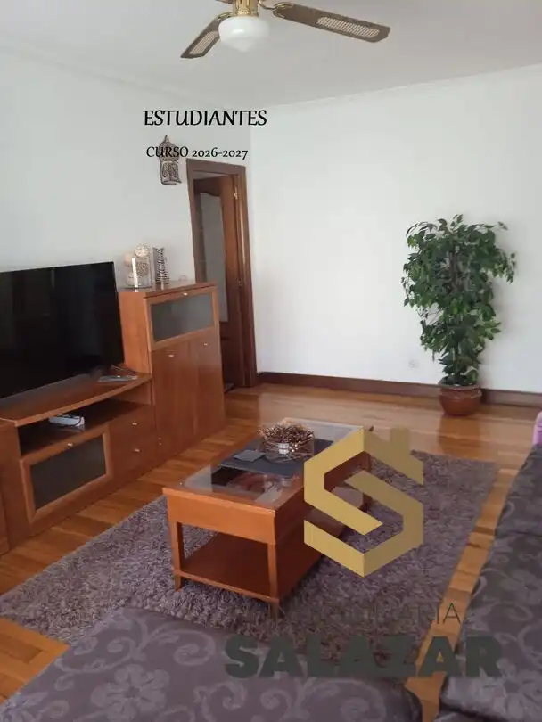 Sala de estar de Piso de alquiler en Bilbao  con Calefacción y Terraza