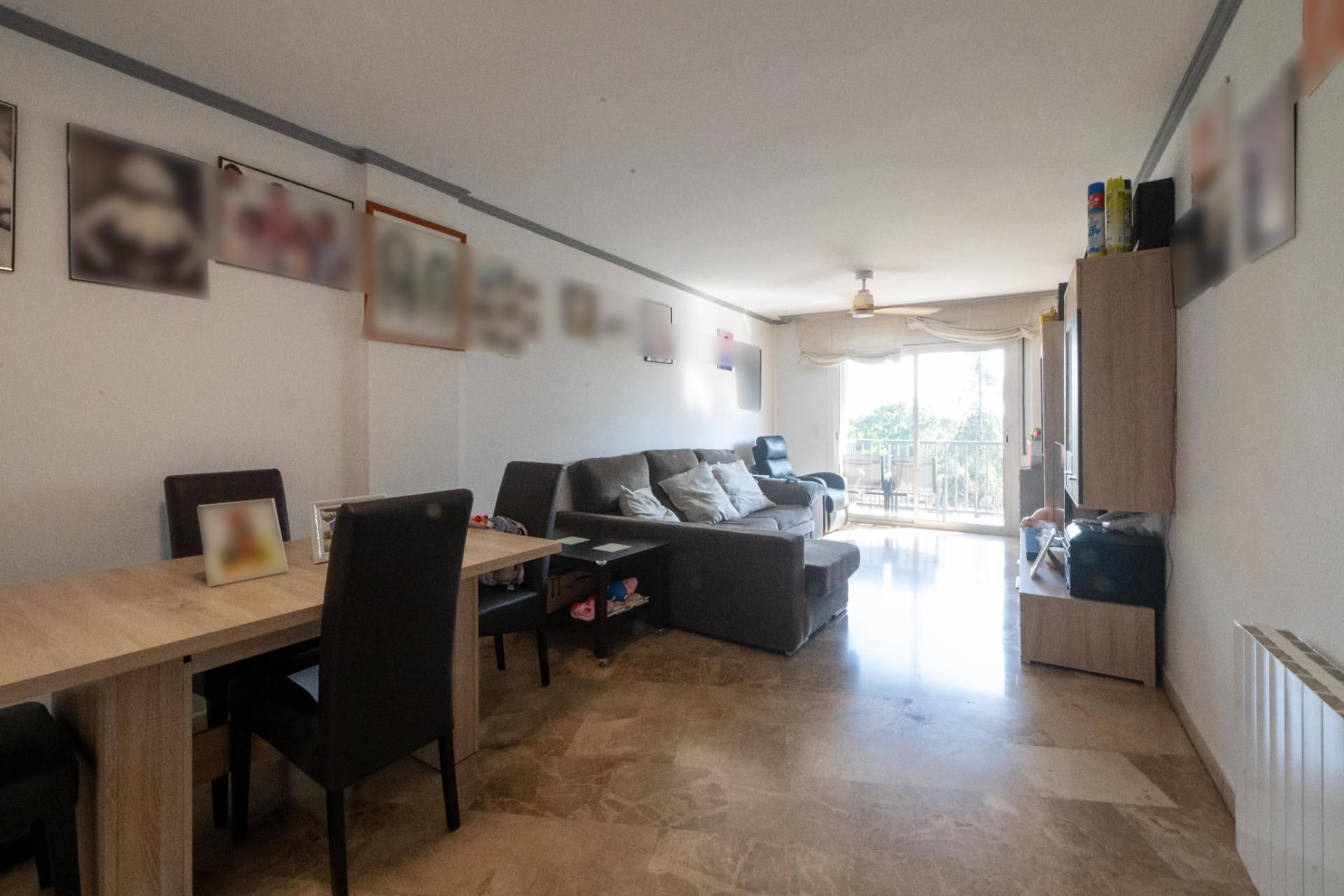 Sala de estar de Piso en venta en Mataró