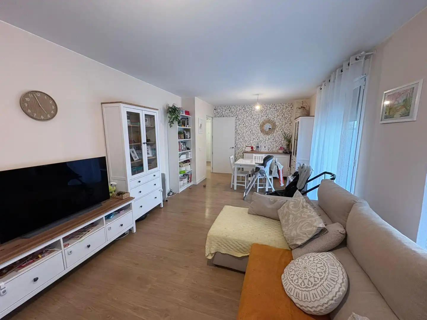 Sala d'estar de Pis en venda en Valladolid amb Jardí privat, Terrassa i Traster