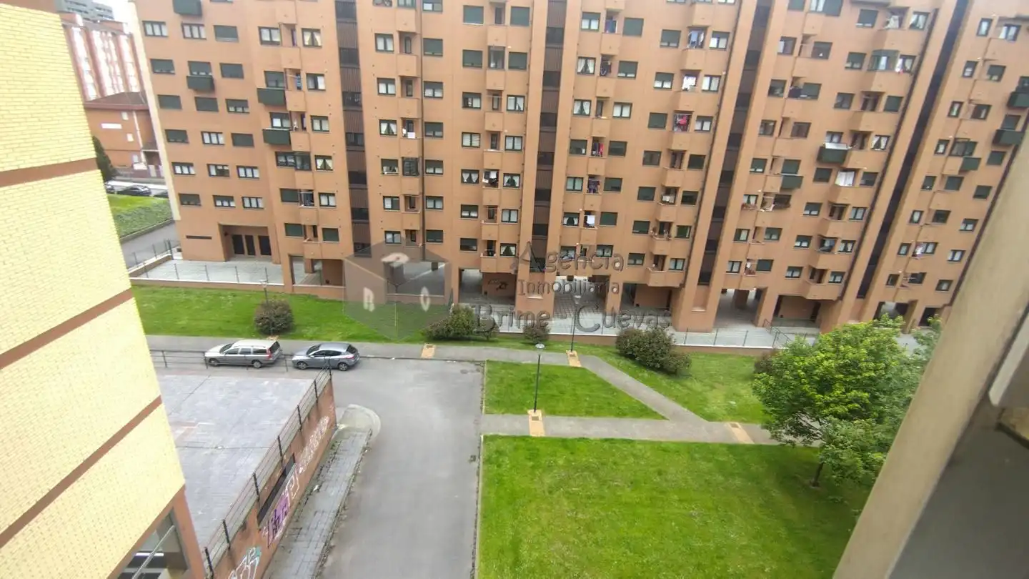 Parking of Flat for sale in Gijón   with Heating, Parquet flooring and Terrace