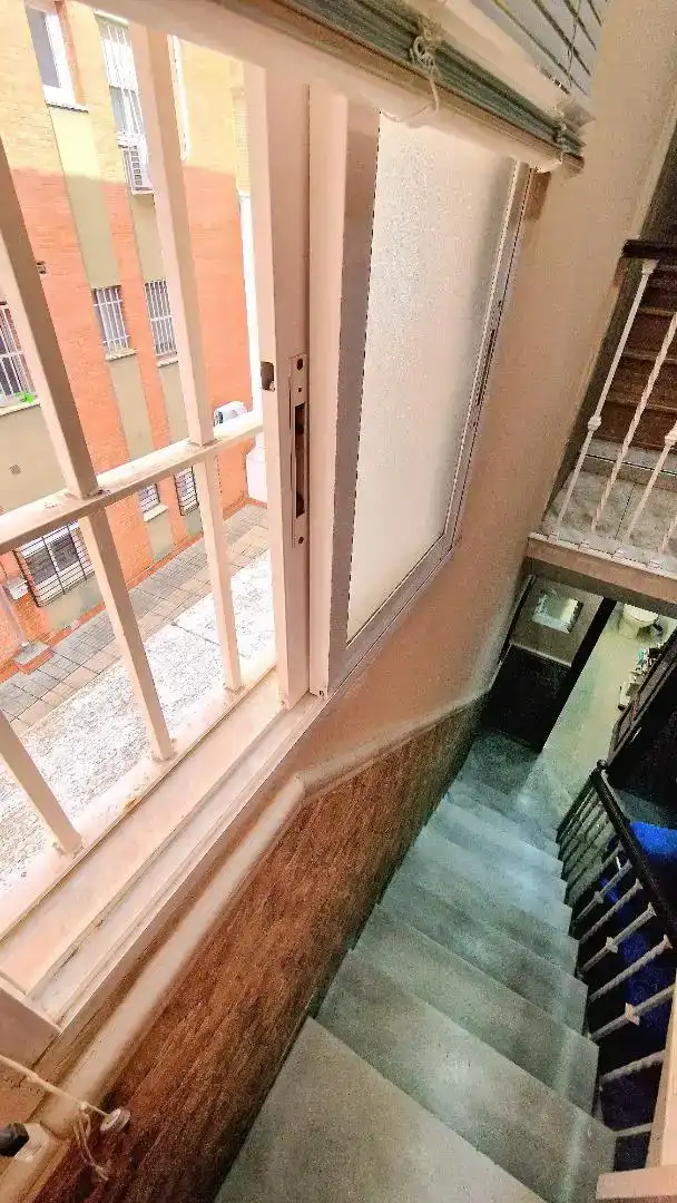Balcony of Houses for sale in  Sevilla Capital  with Air Conditioner