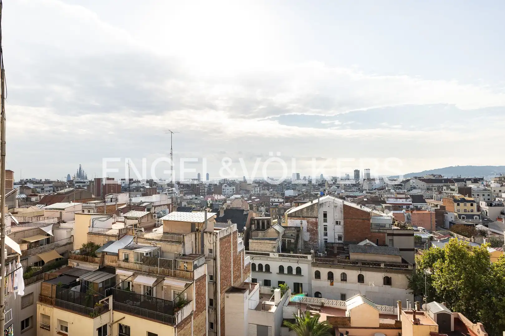 Vista exterior de Ático en venta en Sarrià - Sant Gervasi