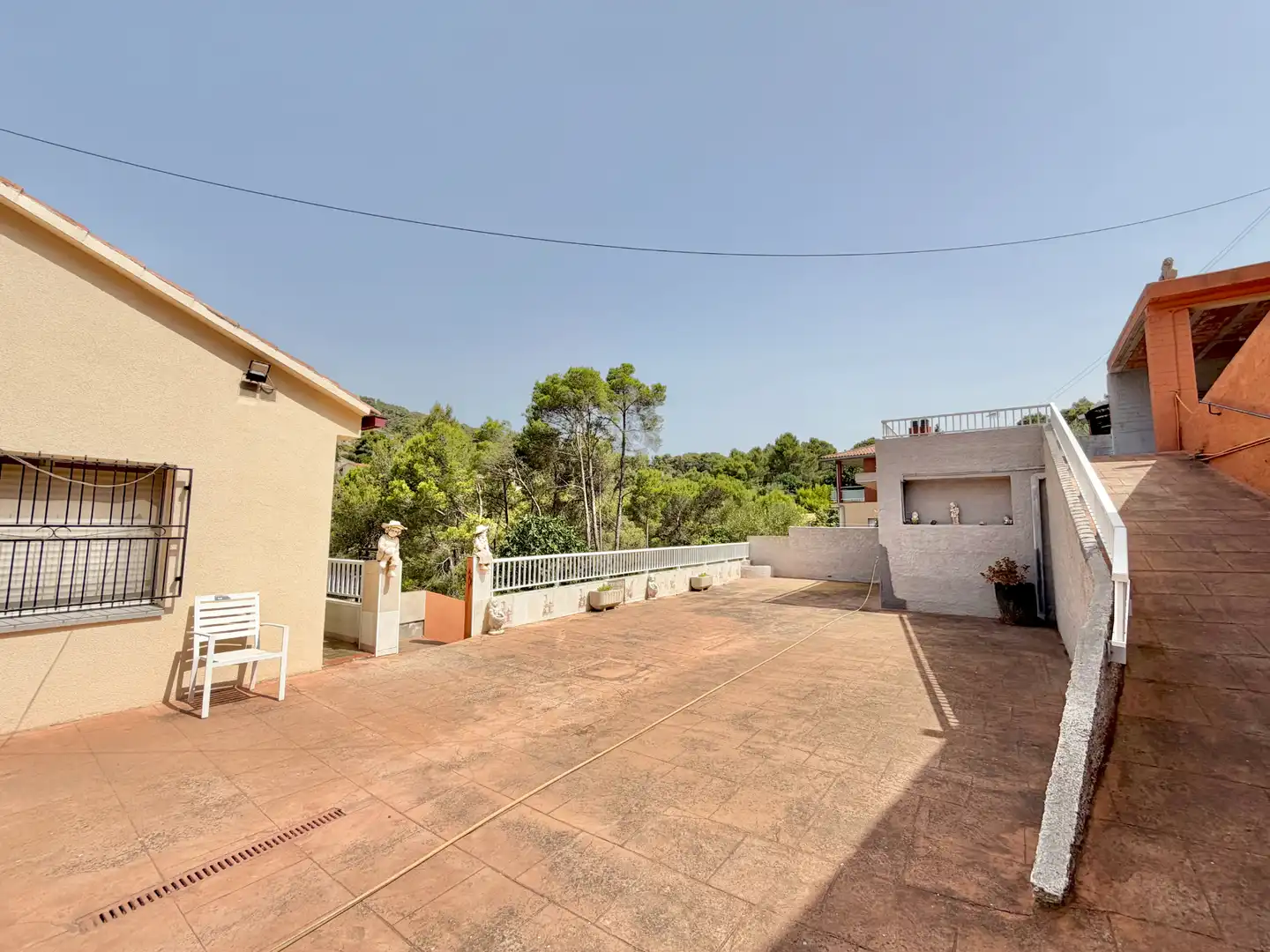 Terrassa de Casa o xalet en venda en Olesa de Bonesvalls amb Calefacció, Jardí privat i Terrassa
