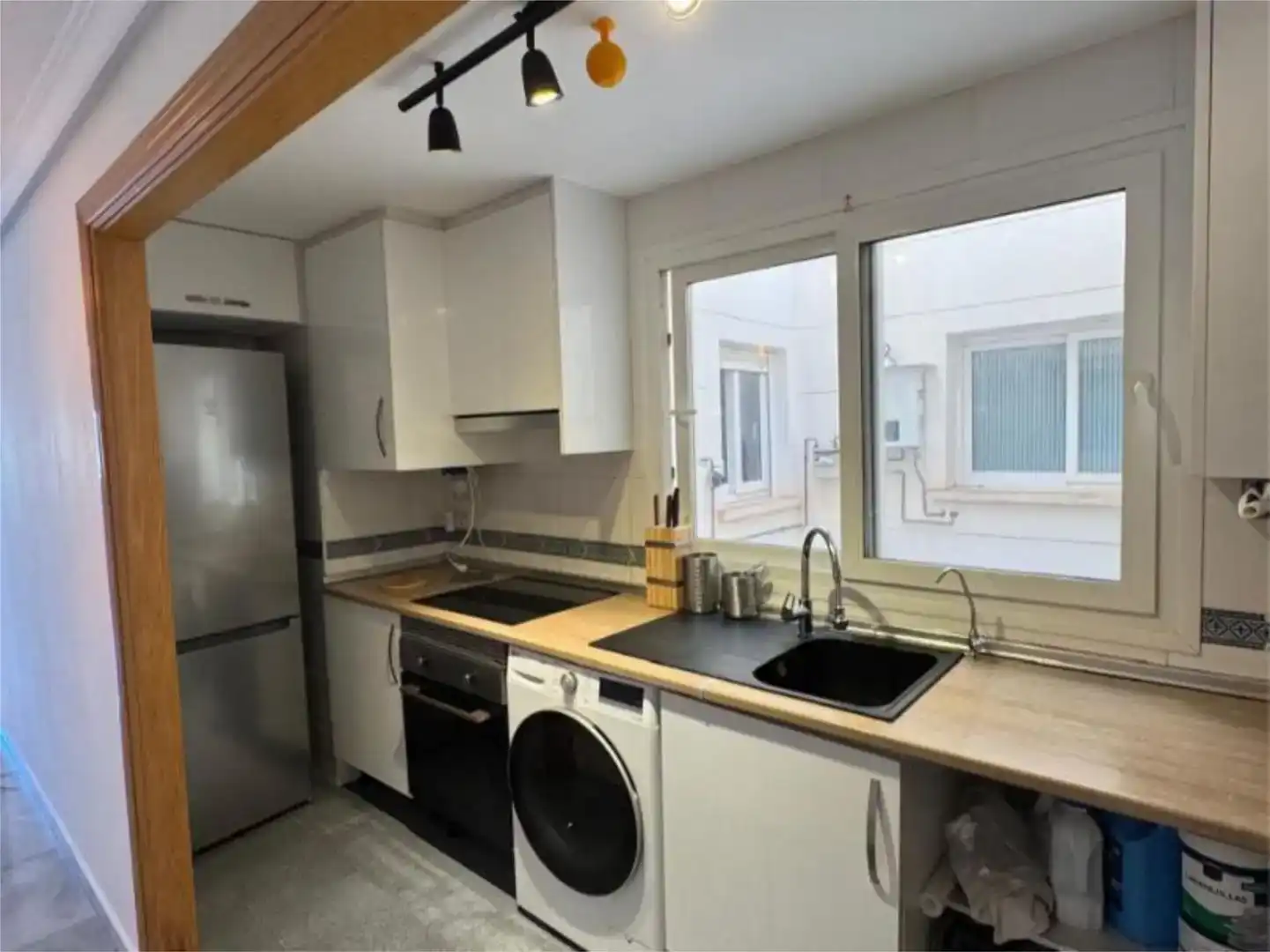 Cuina de Apartament en venda en Calpe / Calp amb Aire condicionat, Piscina i Balcó
