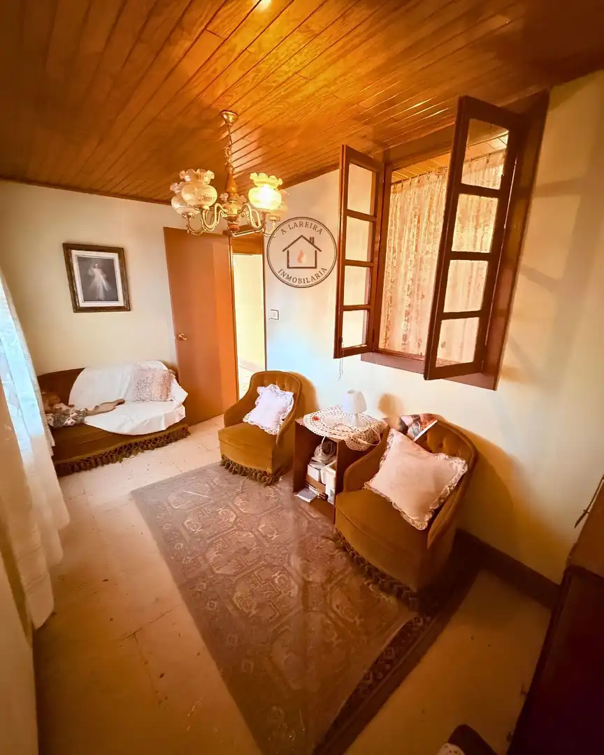 Sala de estar de Finca rústica en venta en Carballeda de Avia con Terraza