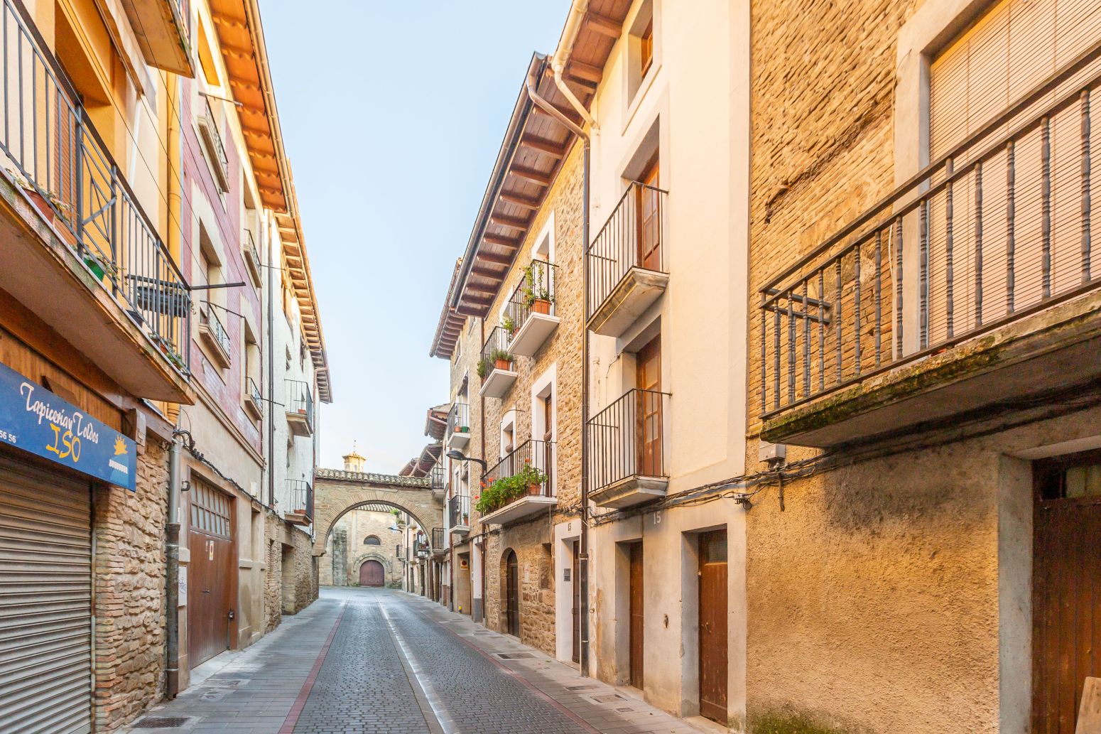 Vista exterior de Casa o xalet en venda en Sangüesa / Zangoza amb Terrassa, Traster i Balcó