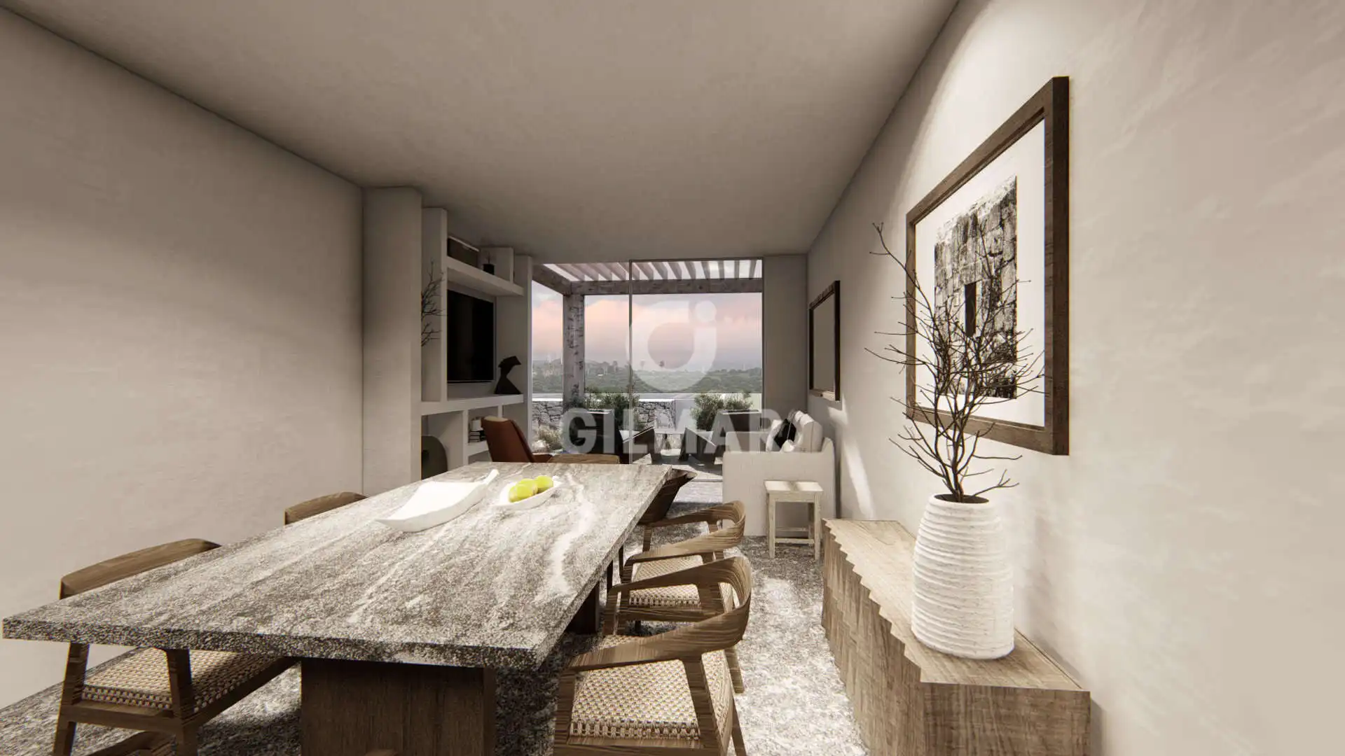 Living room of Flat for sale in Tarifa  with Heating, Private garden and Swimming Pool