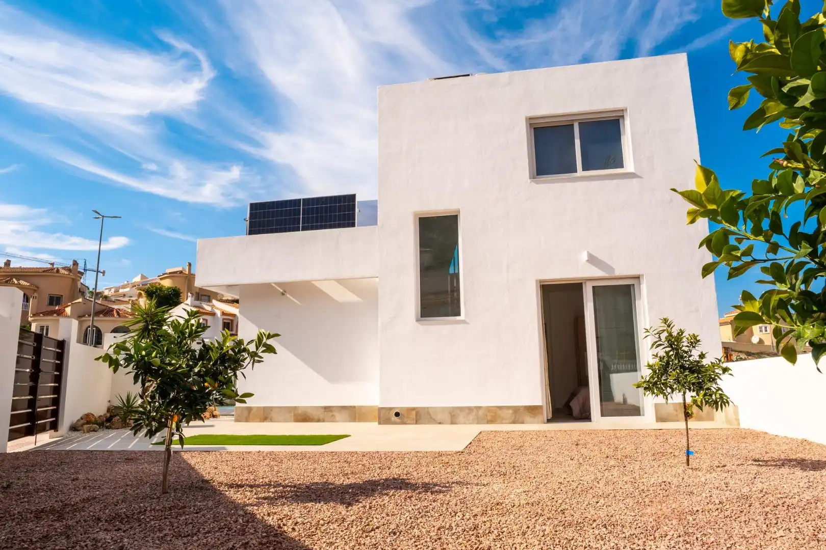 Vista exterior de Casa o xalet en venda en Rojales amb Piscina