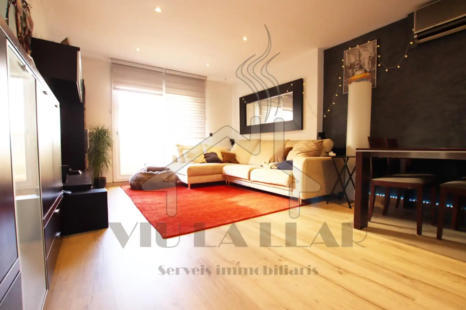 Wohnzimmer von Maisonette zum Verkauf in Mataró mit Klimaanlage, Terrasse und Abstellraum