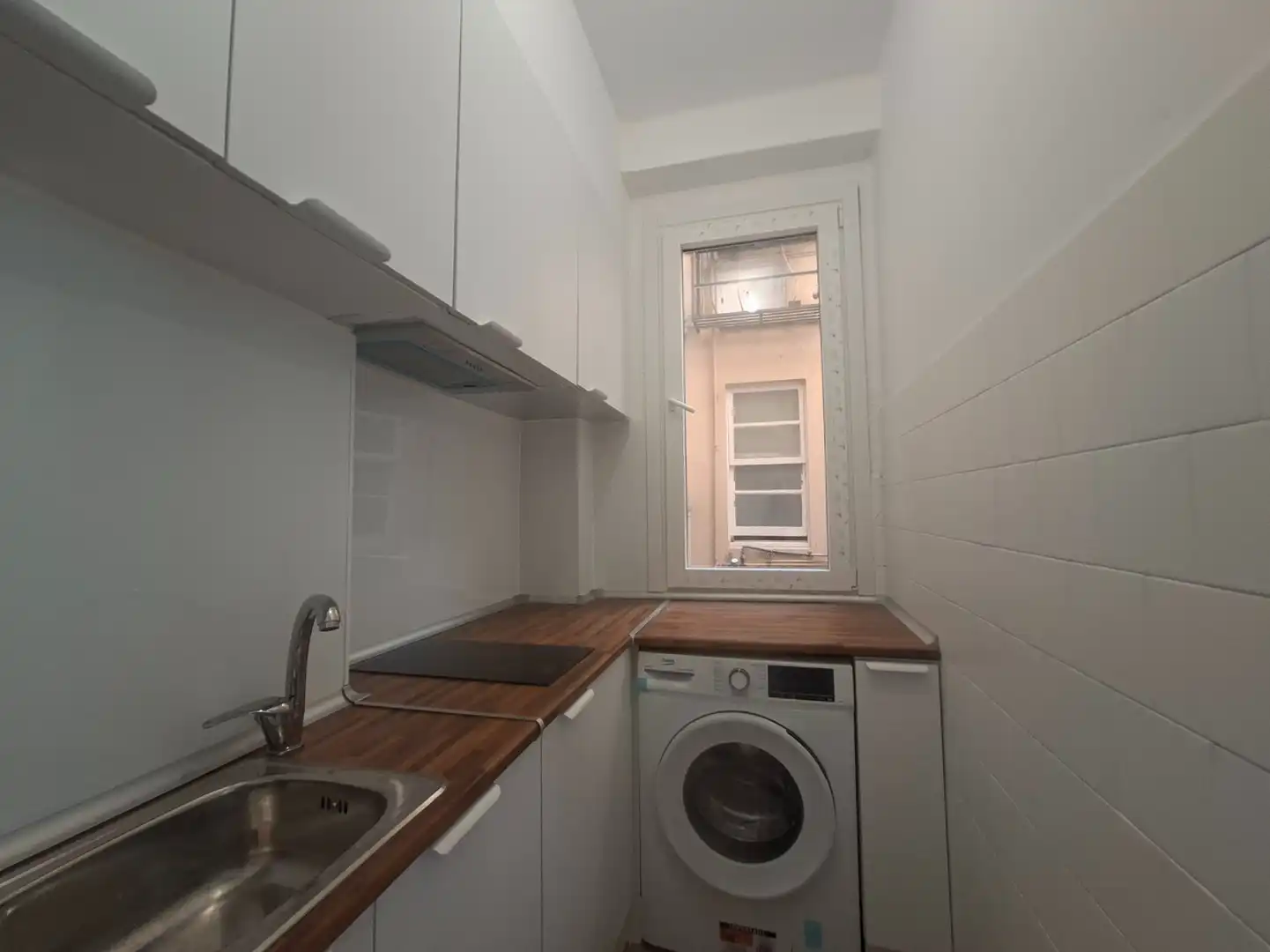Kitchen of Apartments for rent in Ferrol  with Heating, Oven and Washing machine