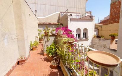 Terrace of Single-family semi-detached for sale in Terrassa  with Air Conditioner, Heating and Terrace