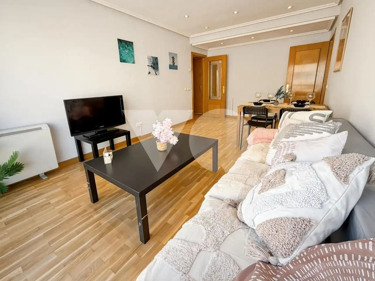 Sala d'estar de Pis en venda en San Blas
