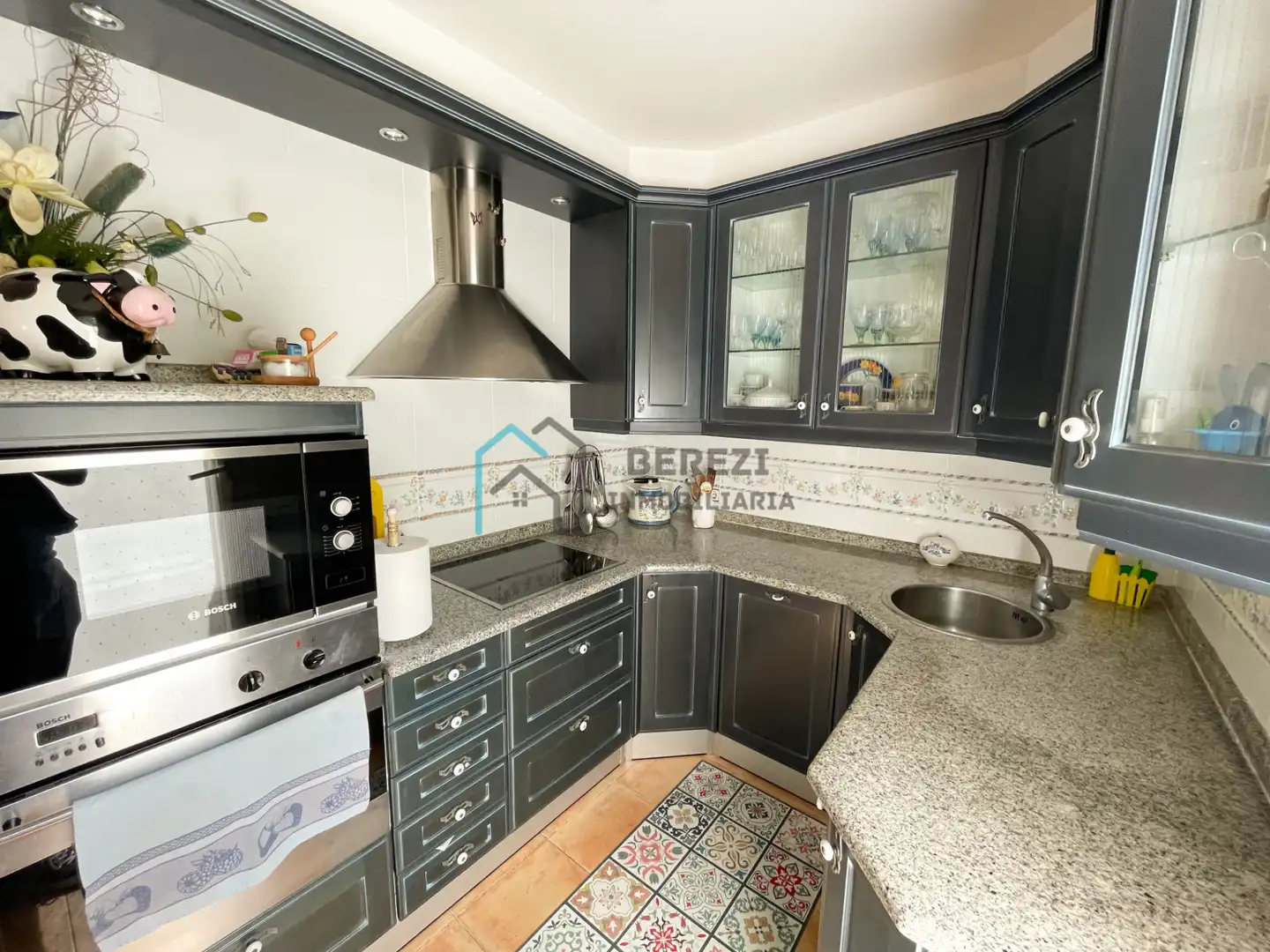 Cocina de Casa adosada en venta en Mundaka con Calefacción, Jardín privado y Amueblado