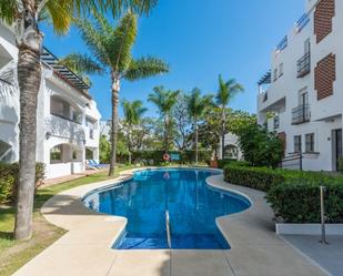 Exterior view of Duplex for sale in Marbella  with Terrace and Swimming Pool