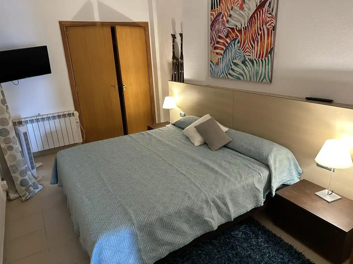 Bedroom of Flat for rent in Pollença  with Air Conditioner, Swimming Pool and Balcony