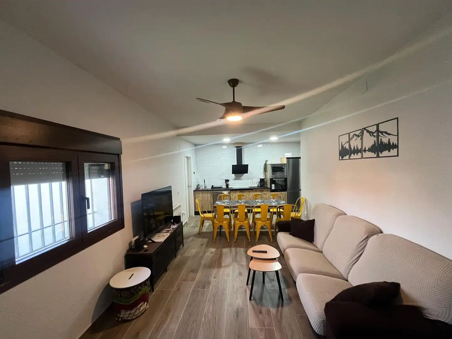 Sala de estar de Casa o chalet de alquiler en Villacañas con Calefacción y Amueblado