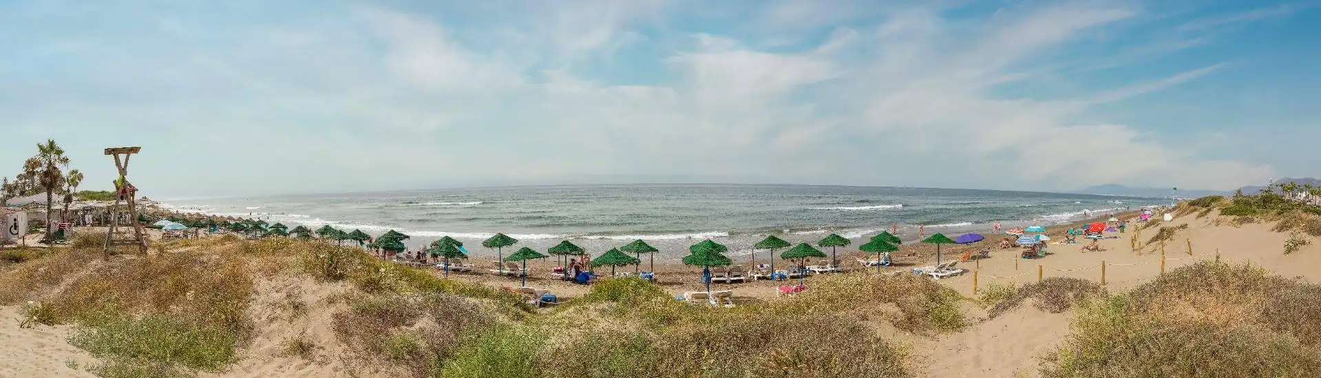 Exterior view of Flat for sale in Marbella  with Air Conditioner, Heating and Private garden