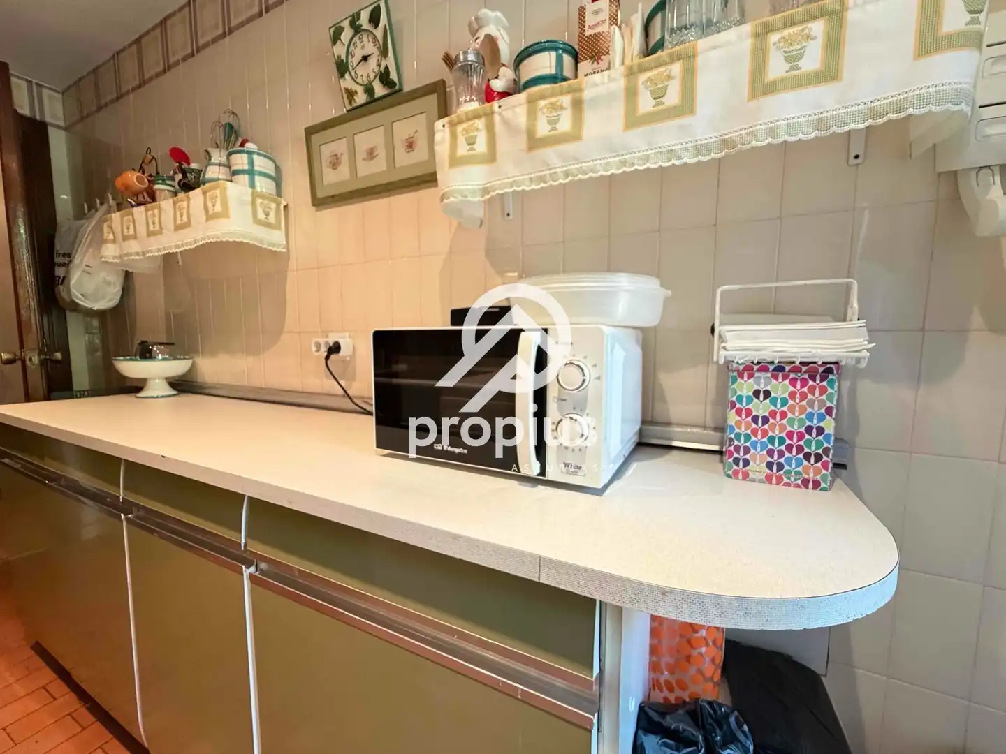 Cocina de Piso en venta en Hoyo de Manzanares con Calefacción, Parquet y Terraza