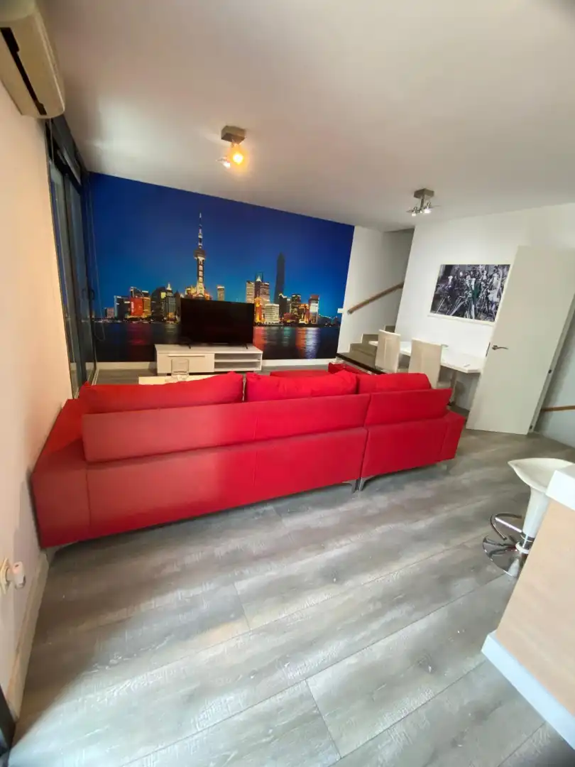 Living room of Detached homes for sale in Roda de Berà  with Air Conditioner, Parquet flooring and Terrace