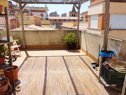 Terrasse von Dachboden zum verkauf in Lloret de Mar mit Klimaanlage und Terrasse