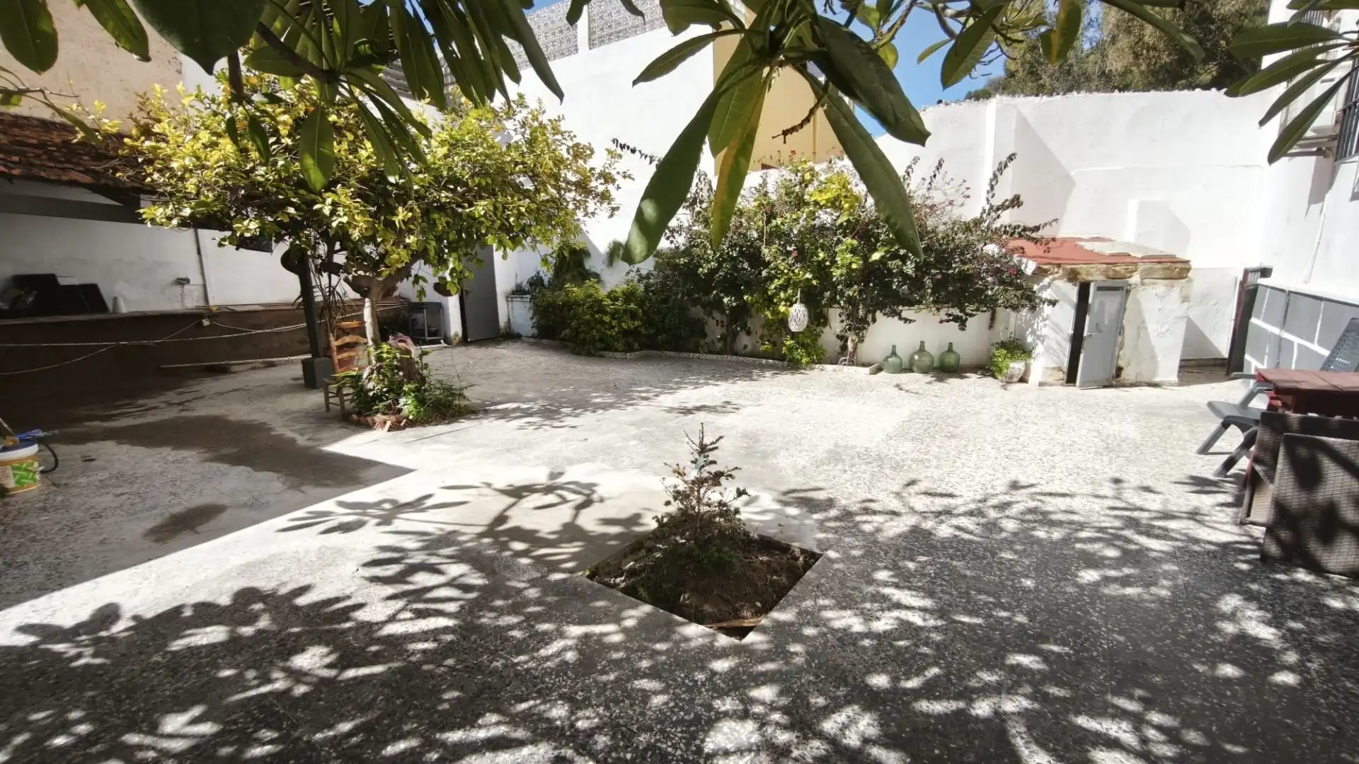 Garden of Houses for sale in Málaga Capital  with Air Conditioner, Terrace and Storage room