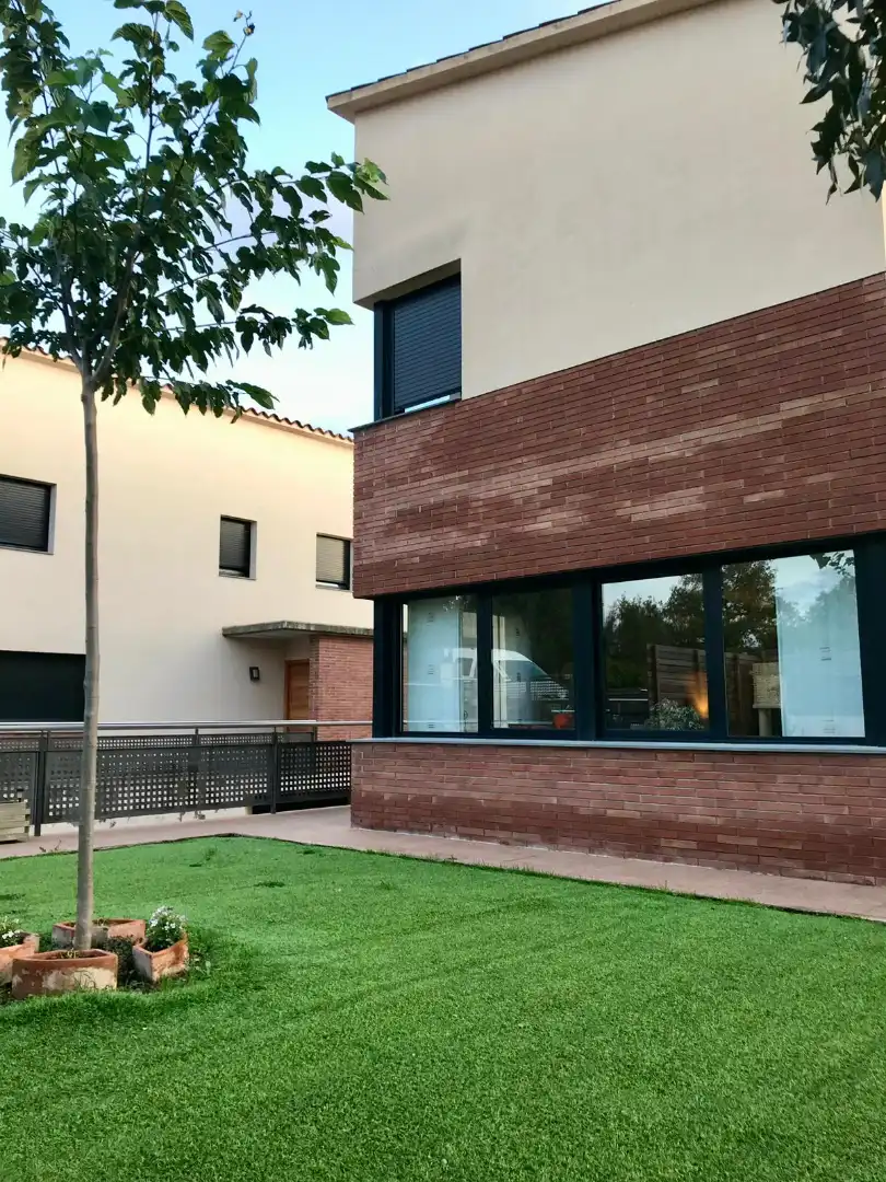 Vista exterior de Casa o chalet en venta en Santa Maria de Palautordera con Calefacción, Jardín privado y Terraza