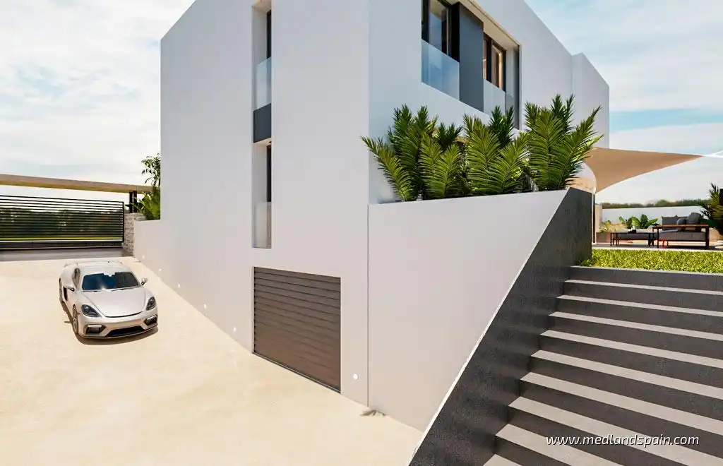 Exterior view of Houses for sale in Orihuela  with Air Conditioner, Heating and Private garden