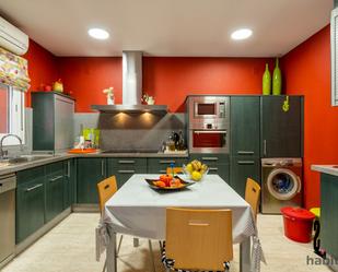 Kitchen of Single-family semi-detached for sale in Bellpuig  with Air Conditioner, Heating and Private garden