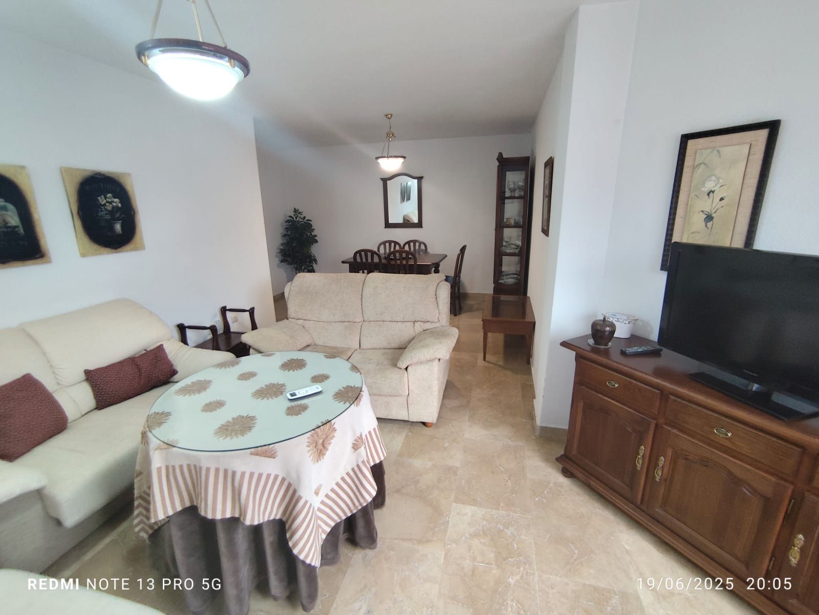 Living room of Flat to rent in Úbeda  with Air Conditioner, Heating and Furnished