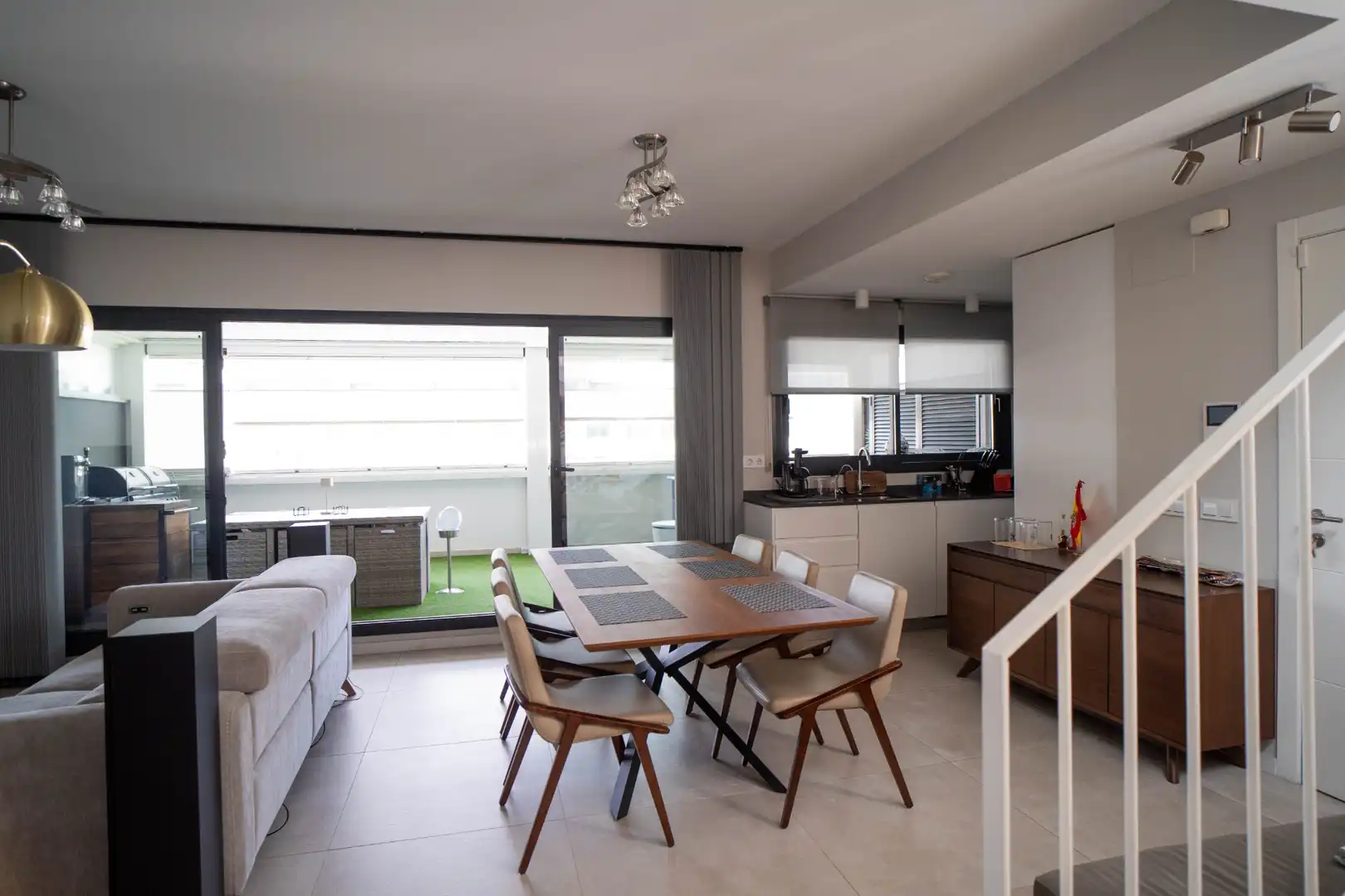 Dining room of Attic for sale in Torremolinos  with Air Conditioner, Terrace and Storage room