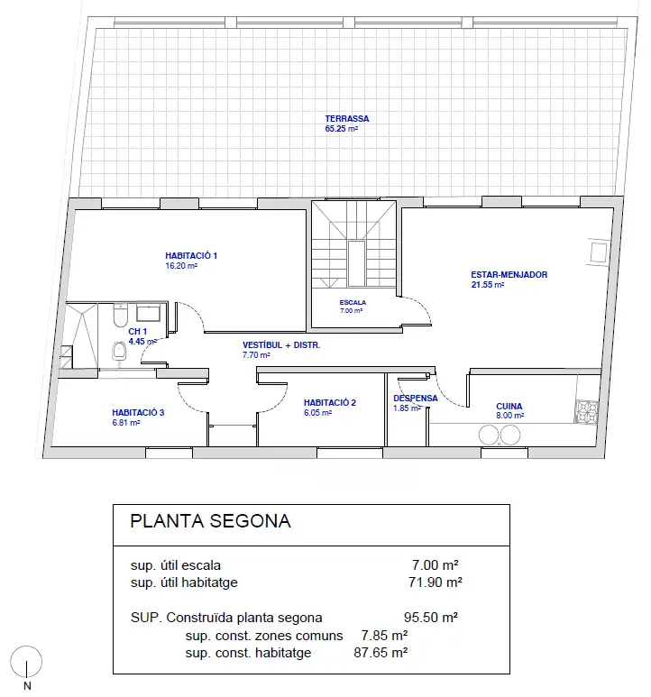 Casa adosada en venda en Vilanova del Camí amb Calefacció, Terrassa i Piscina