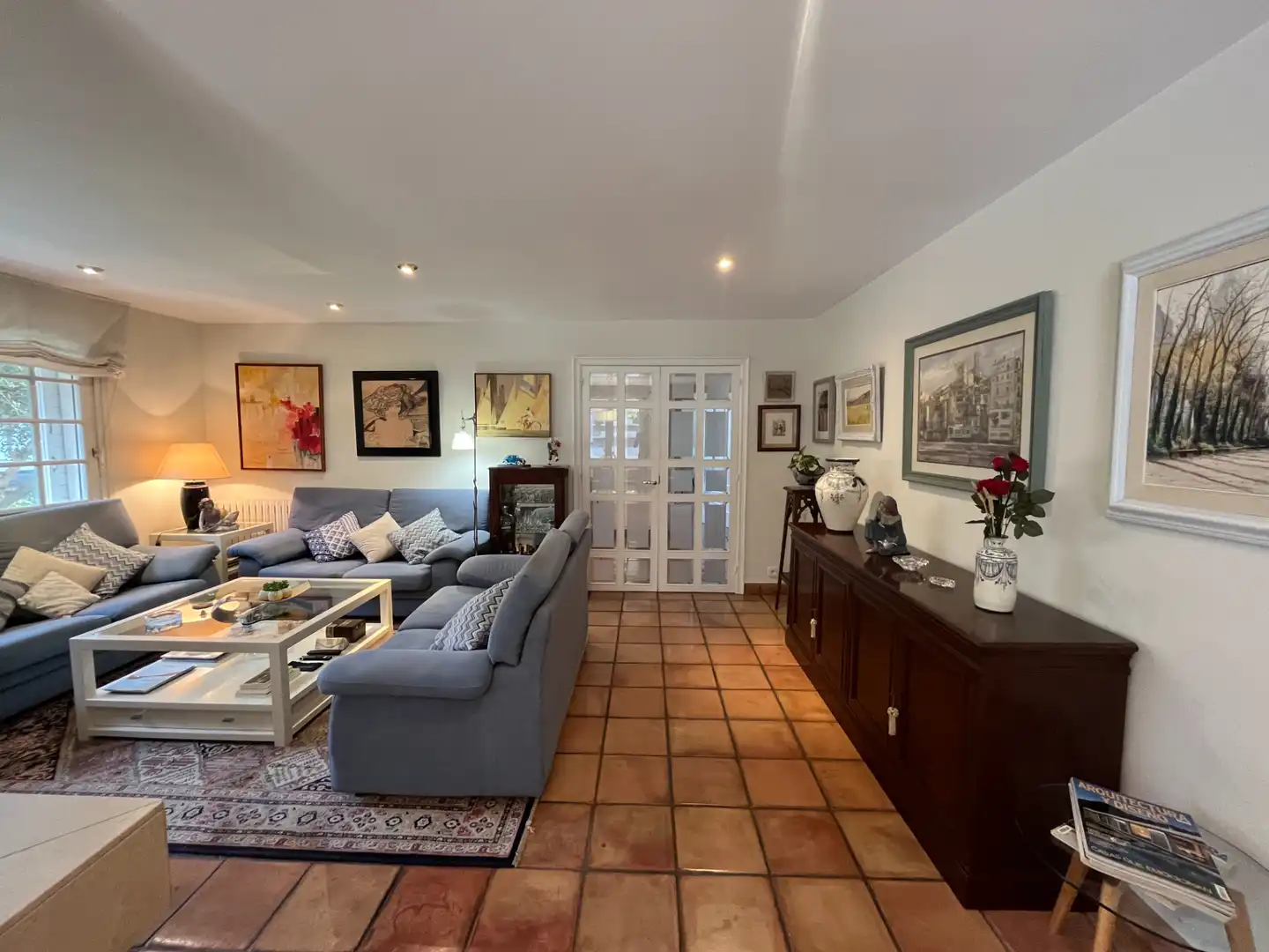 Living room of Houses for sale in Girona  with Air Conditioner, Heating and Private garden