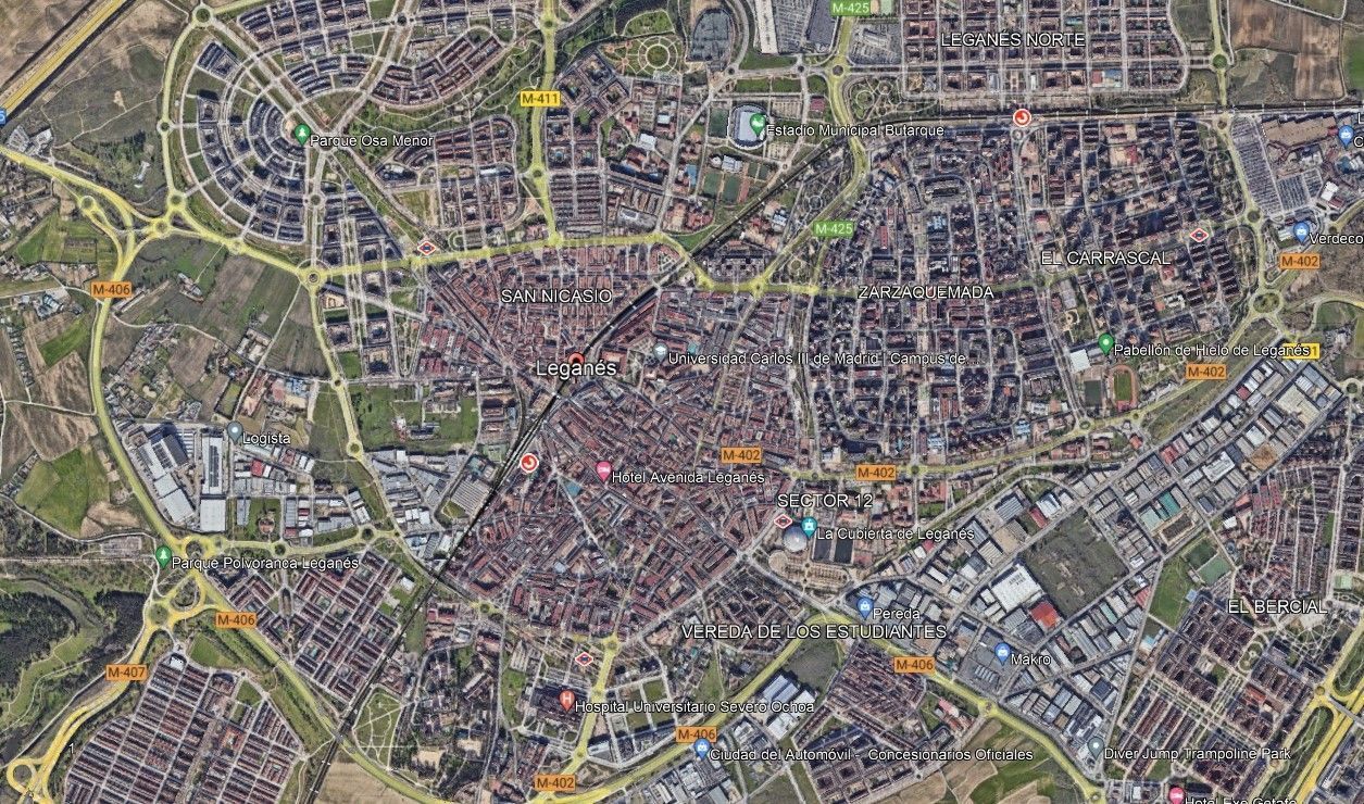 Vista exterior de Piso en venta en Leganés