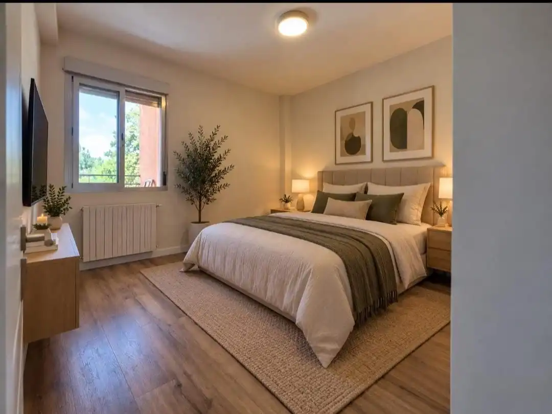 Dormitori de Pis en venda en Leganés amb Aire condicionat, Terrassa i Balcó