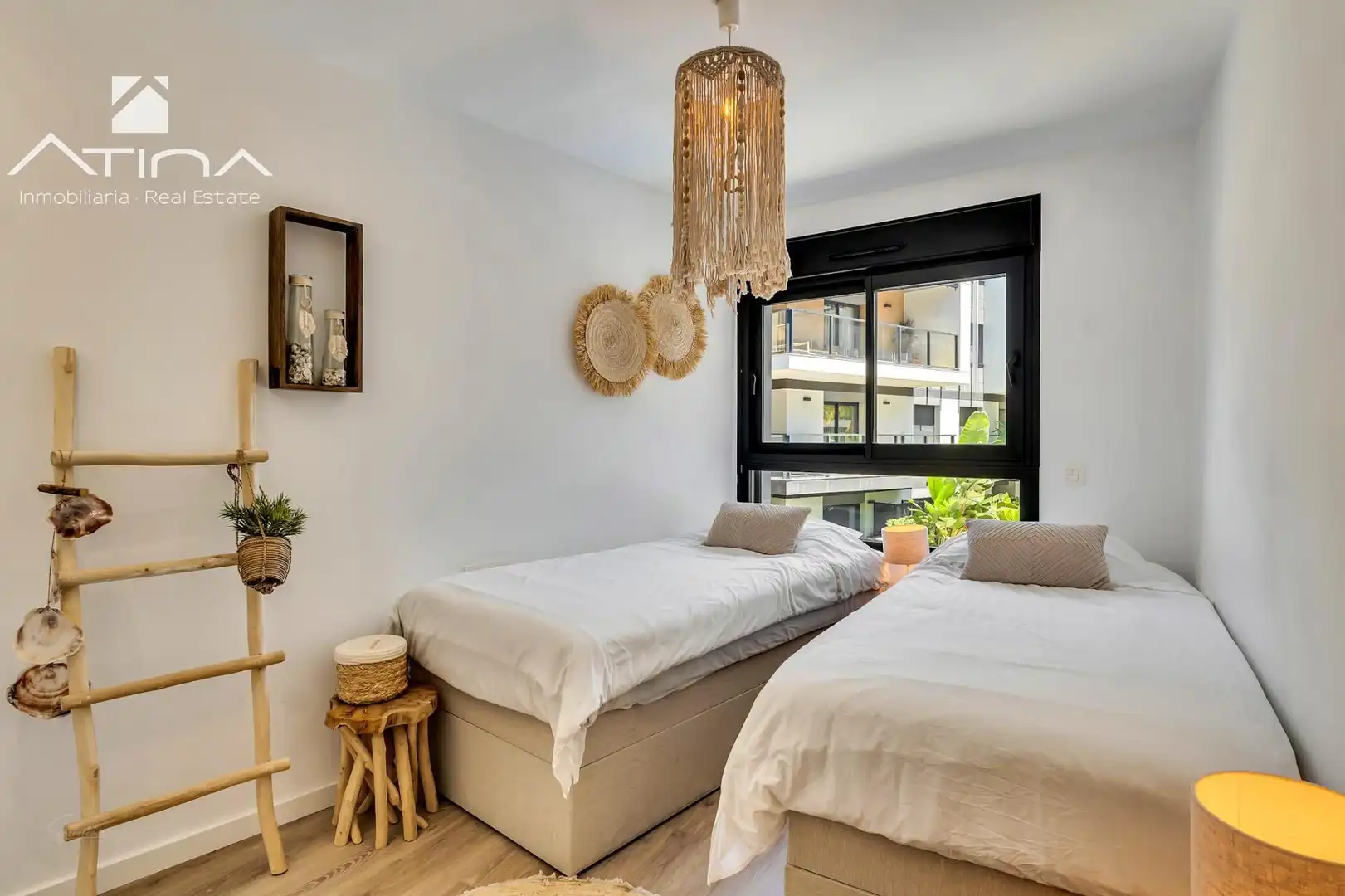 Dormitori de Apartament en venda en Jávea / Xàbia amb Aire condicionat, Jardí privat i Terrassa