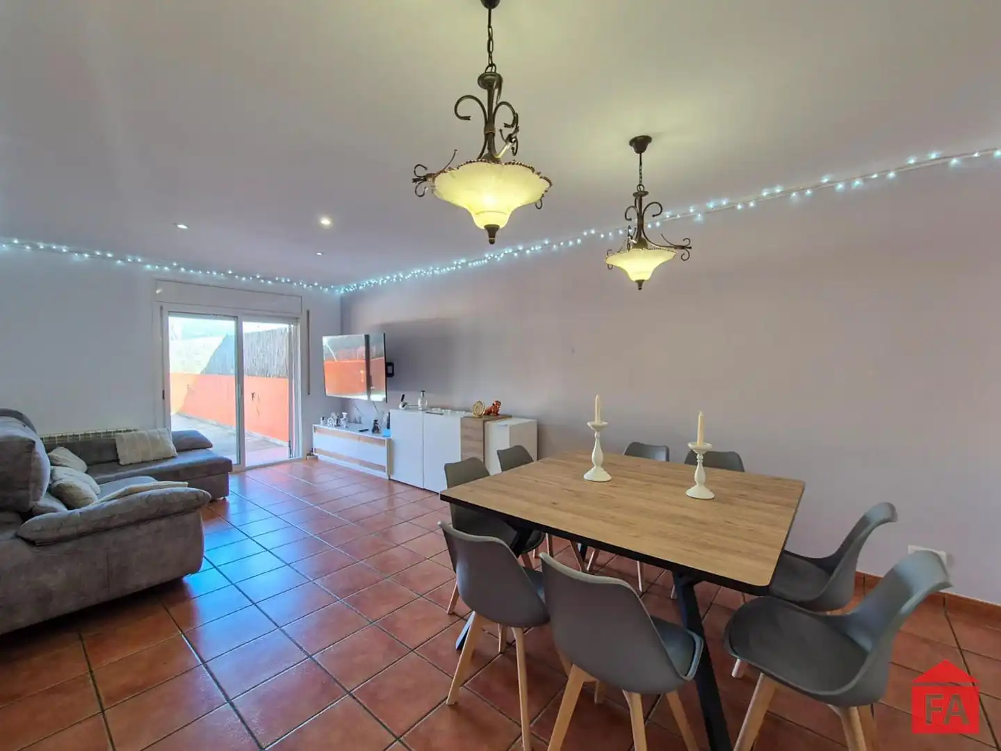 Dining room of Detached homes for sale in Albinyana  with Heating, Terrace and Swimming Pool