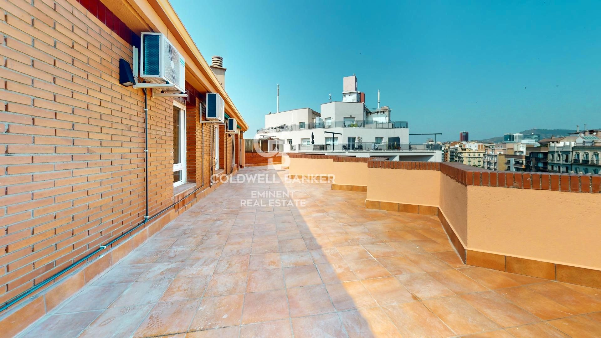 Terrace of Attic for sale in  Barcelona Capital  with Air Conditioner, Parquet flooring and Terrace