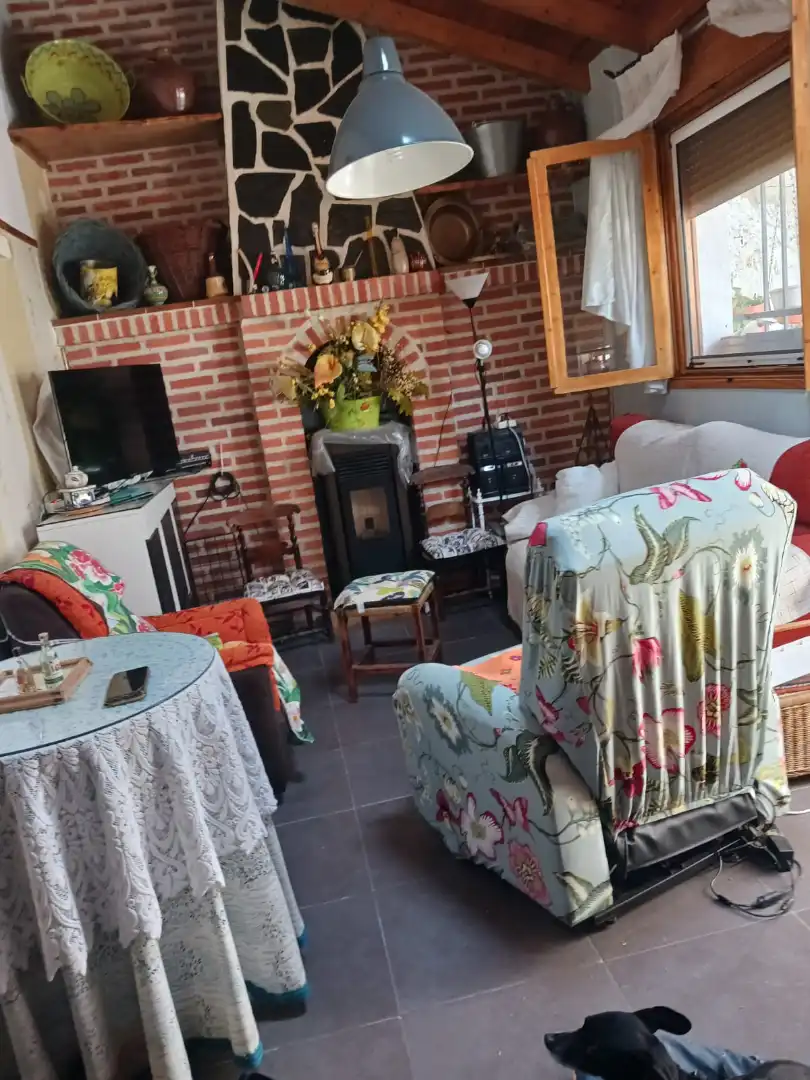 Living room of Houses for sale in San Cristóbal de la Vega, Segovia