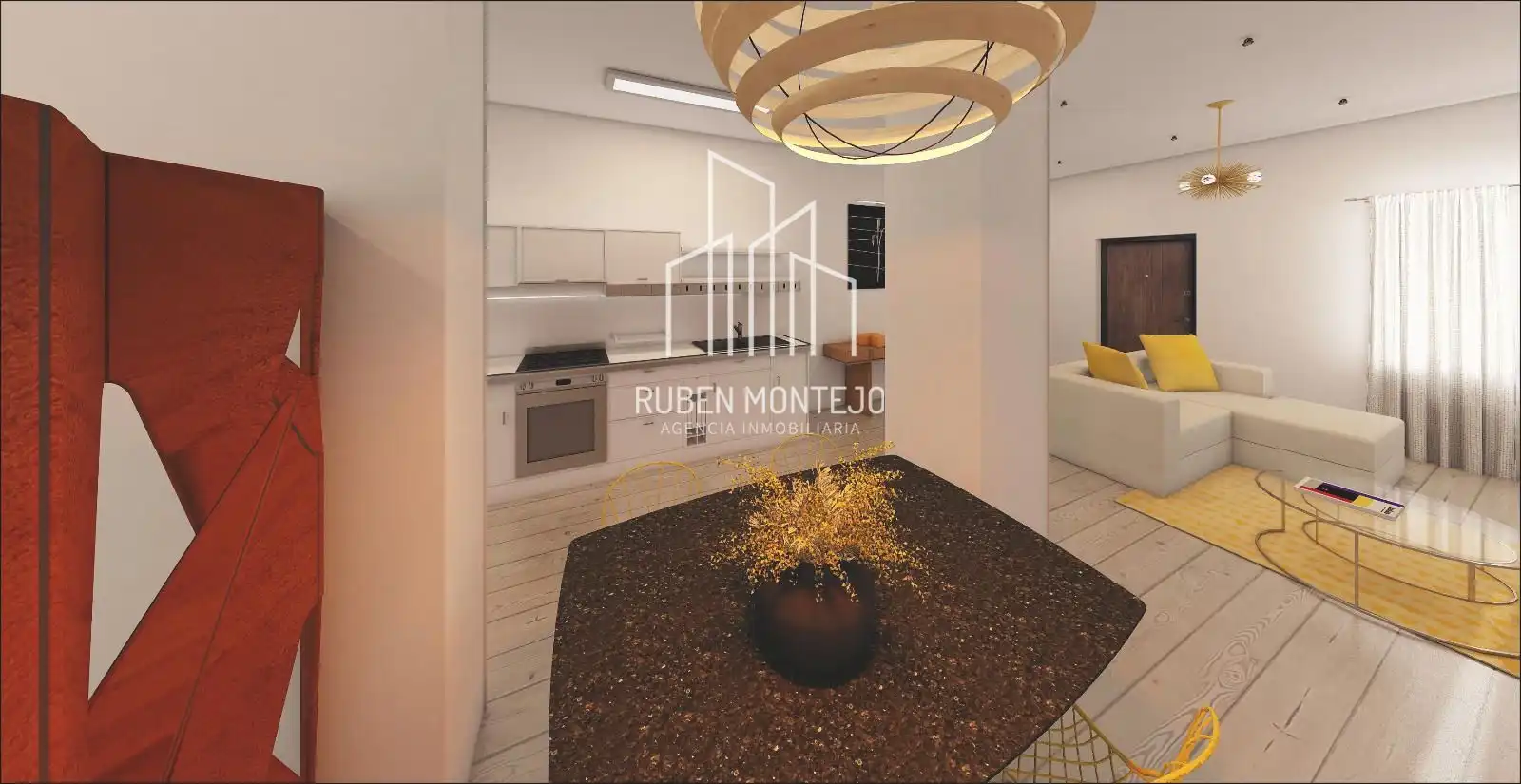 Cocina de Apartamento en venta en Salamanca con Calefacción
