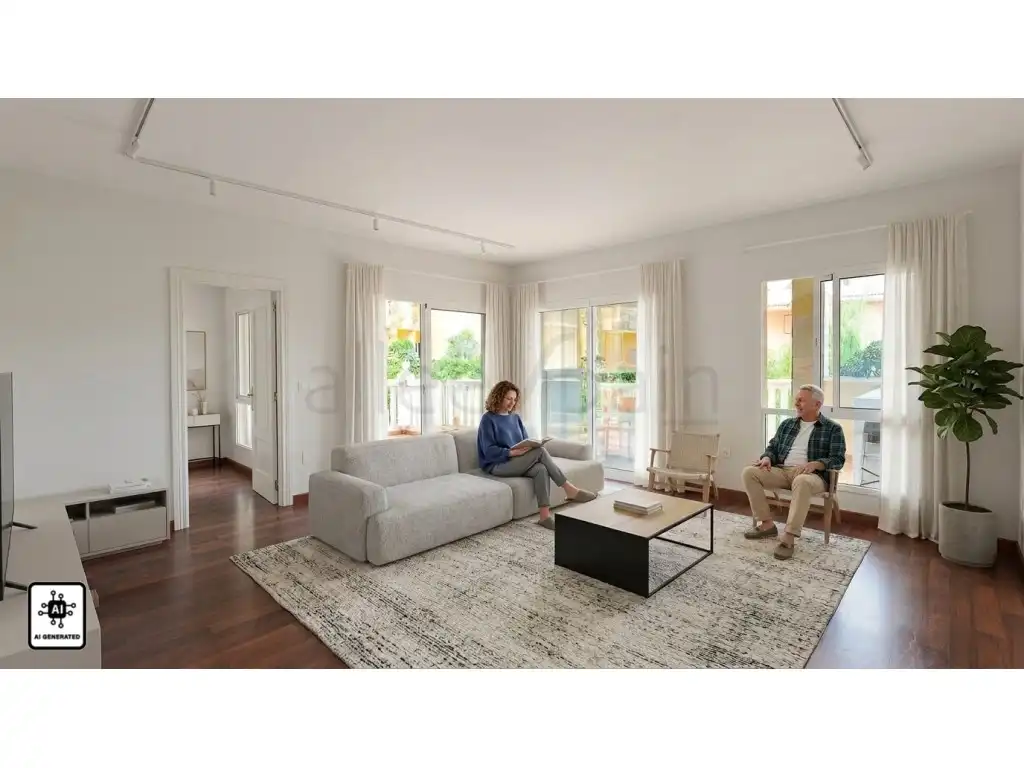 Sala de estar de Apartamento en venta en Fuengirola