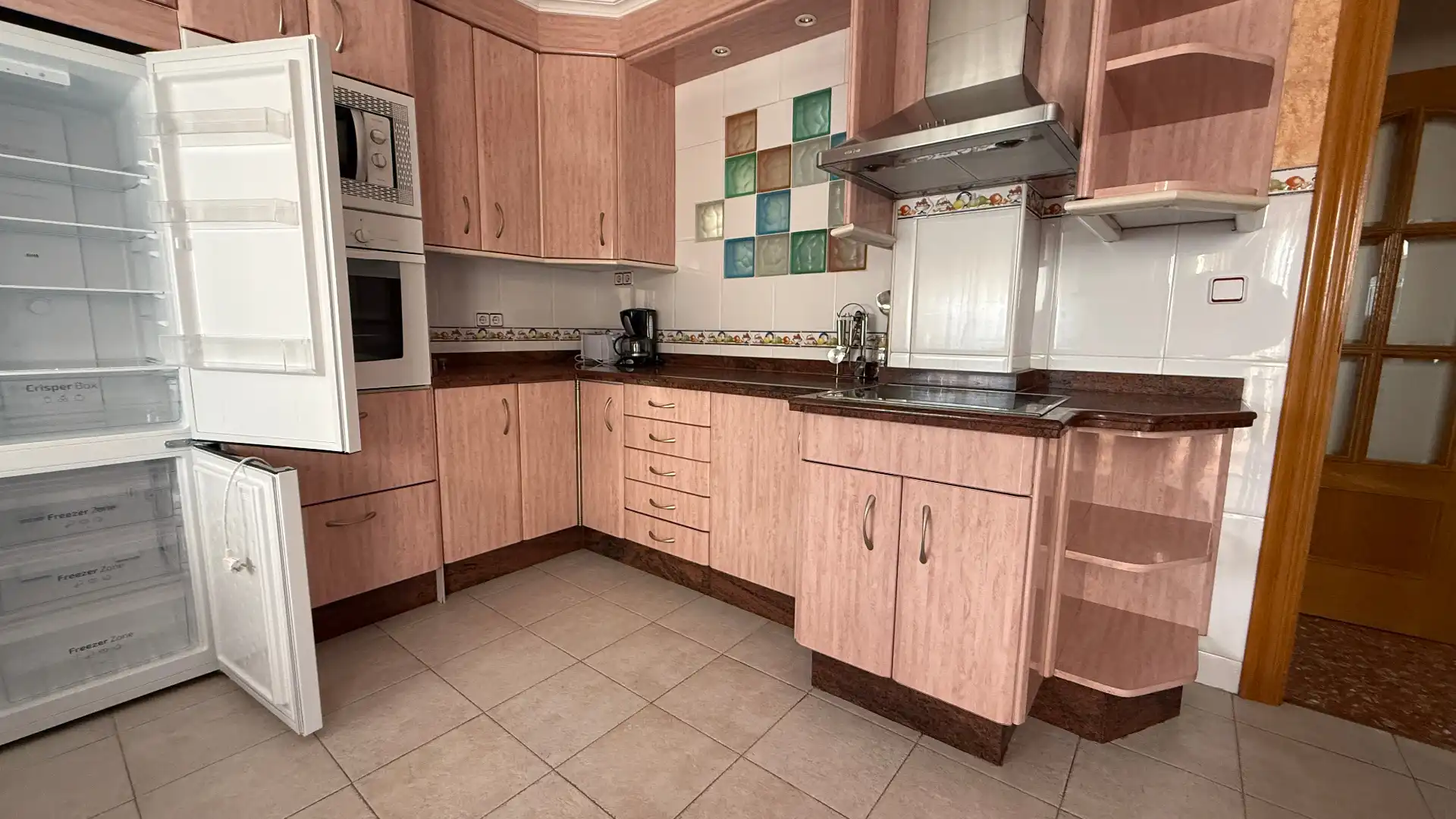 Cocina de Piso de alquiler en Albacete con Aire acondicionado, Calefacción y Terraza