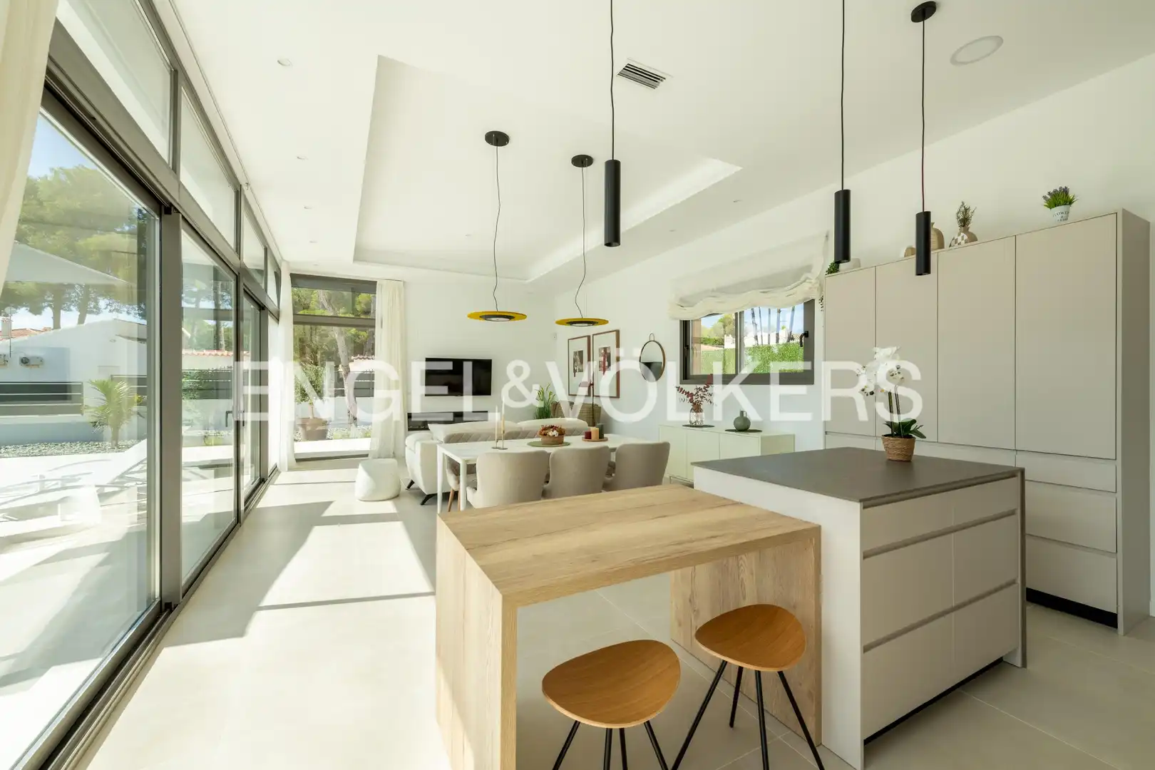 Cocina de Casa o chalet en venta en Pilar de la Horadada con Aire acondicionado, Calefacción y Jardín privado