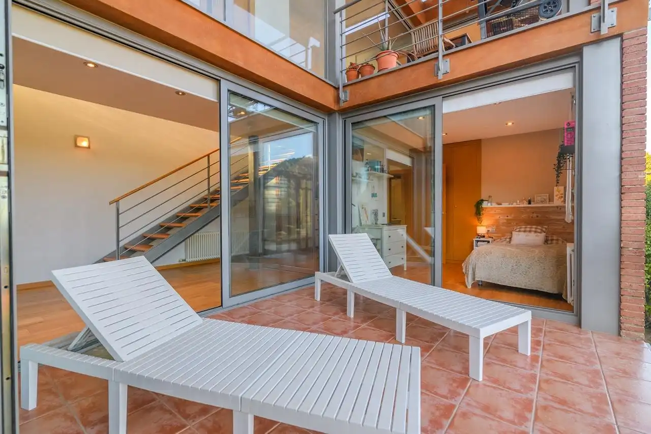 Terraza de Casa o chalet en venta en Vallirana con Aire acondicionado y Balcón