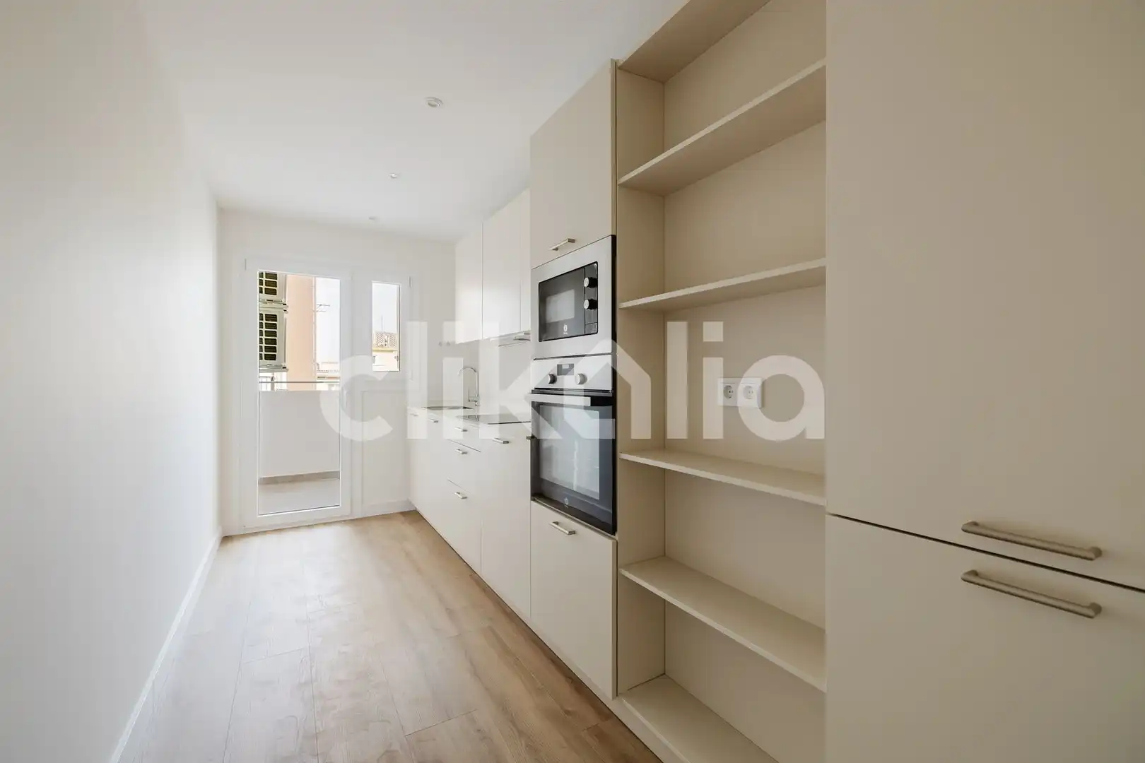 Kitchen of Flat for sale in Málaga  with Air Conditioner and Terrace