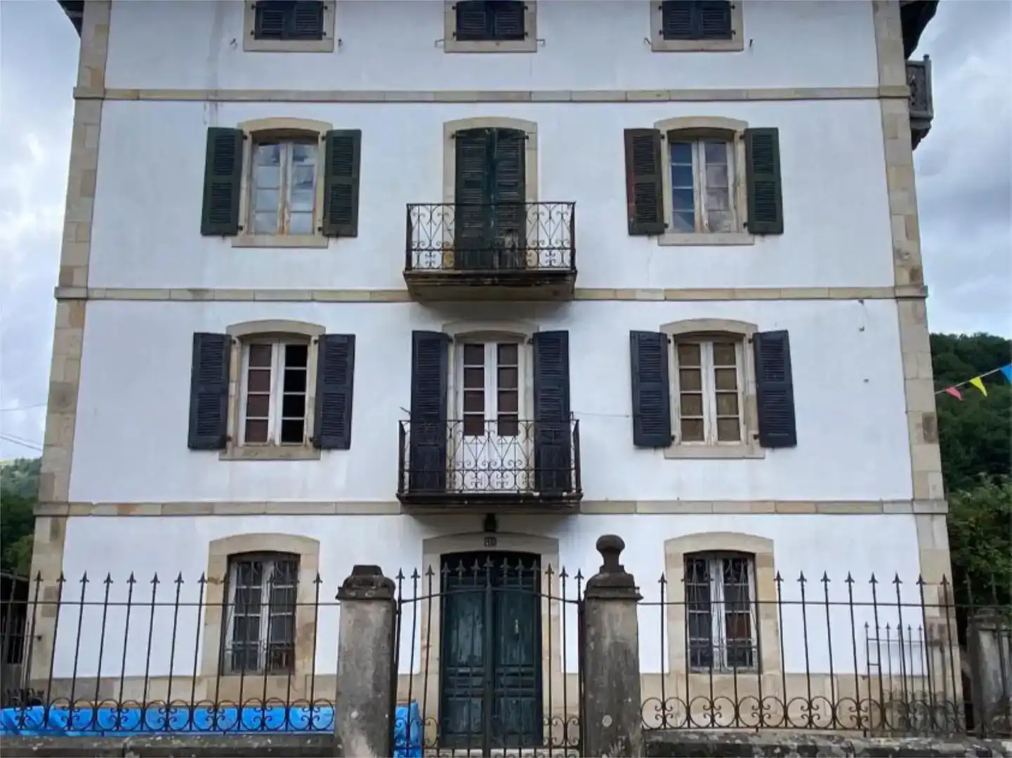 Exterior view of Flat for sale in Ituren  with Private garden