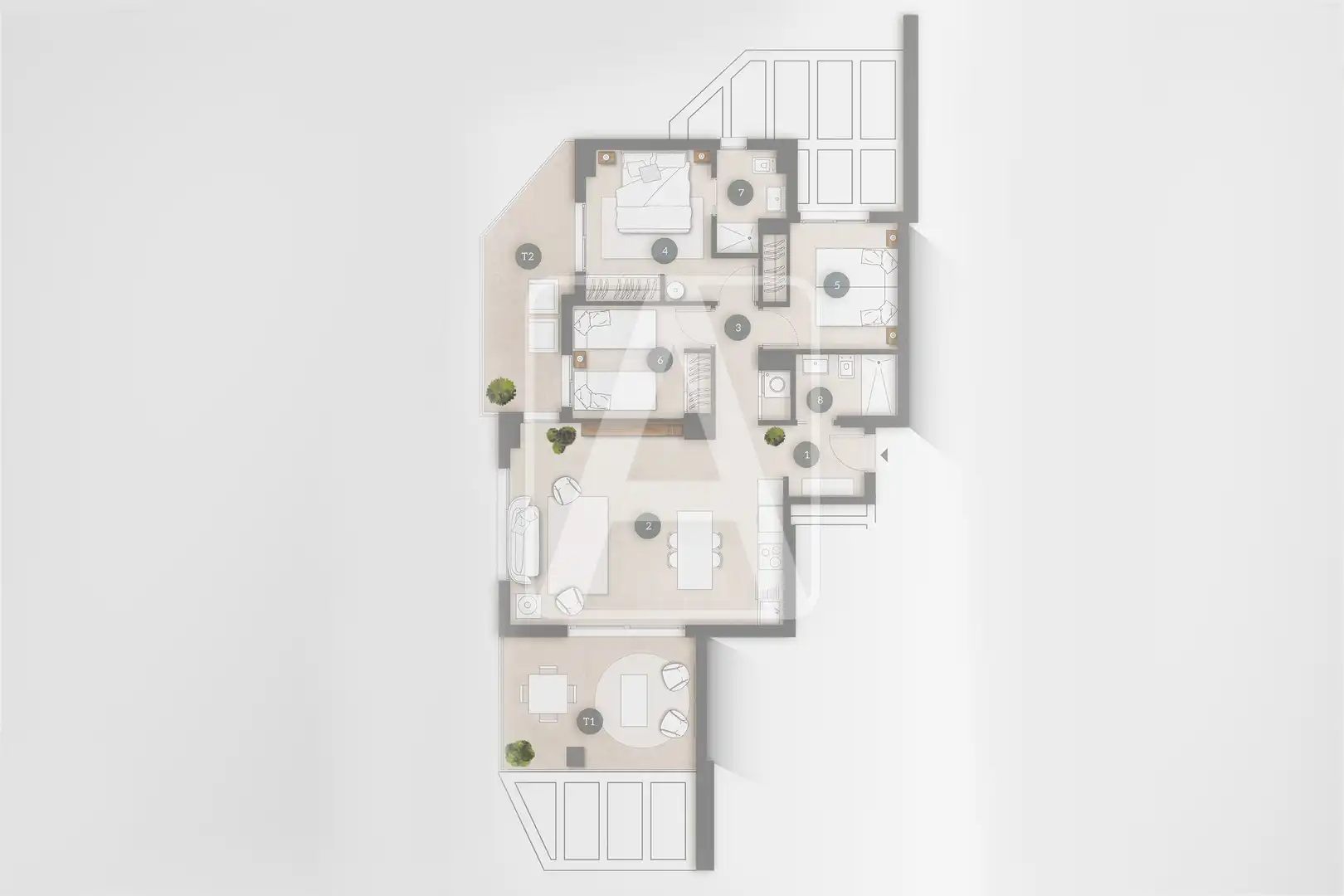 Appartement compact avec piscine à vendre à Marisol Park - Ortembach - Los Almendros, imagen 10
