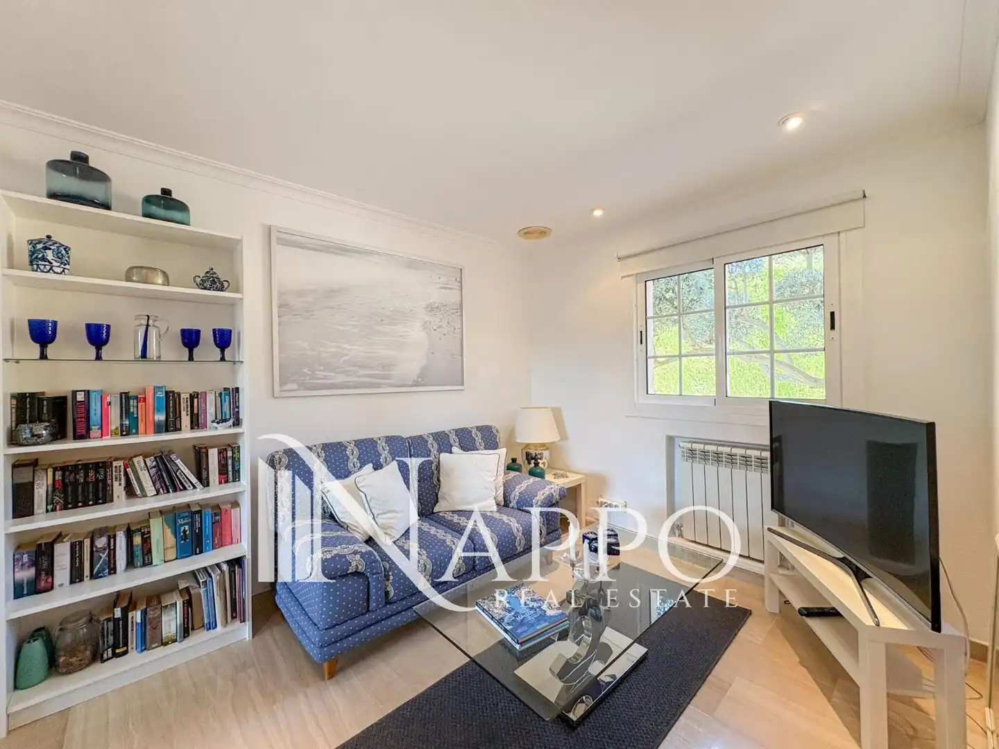 Sala d'estar de Casa o xalet en venda en  Palma de Mallorca amb Aire condicionat, Calefacció i Jardí privat